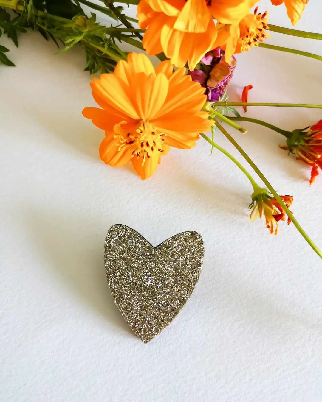 Heart Brooch