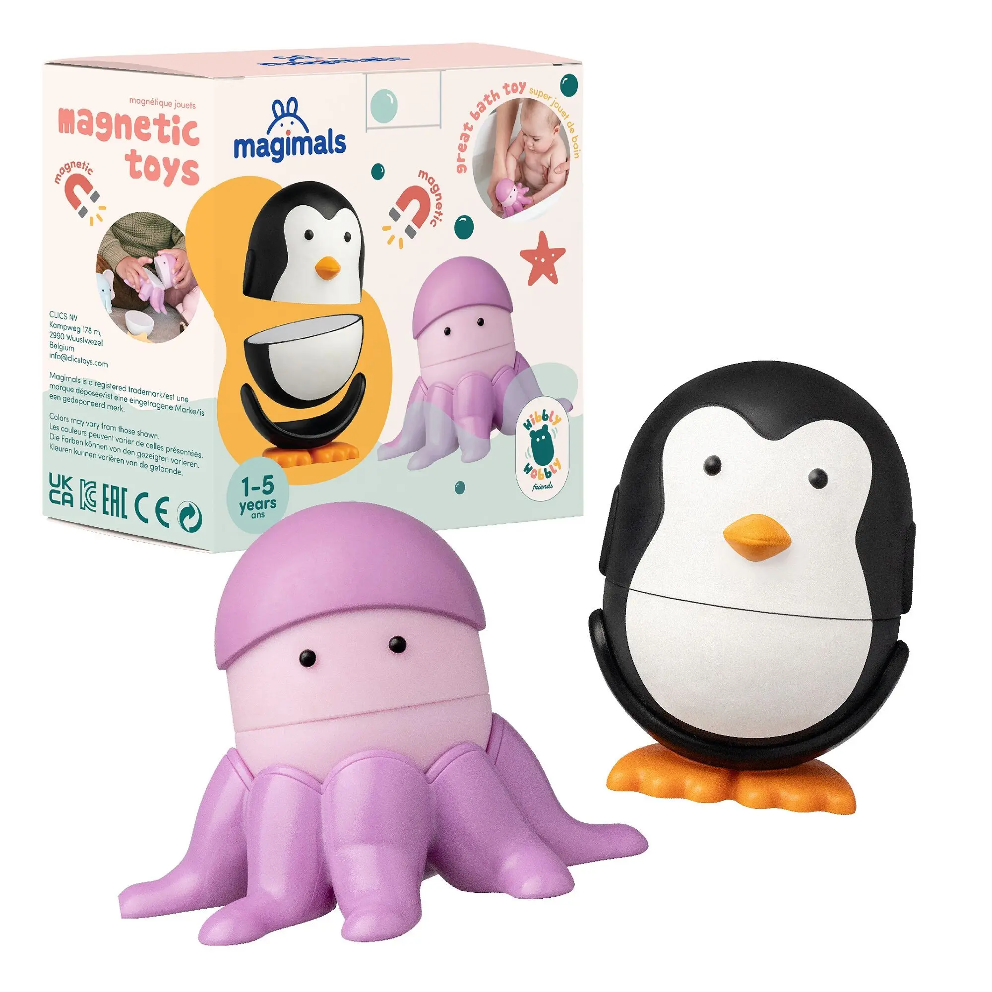Magimals Wibbly Wobbly Sealife