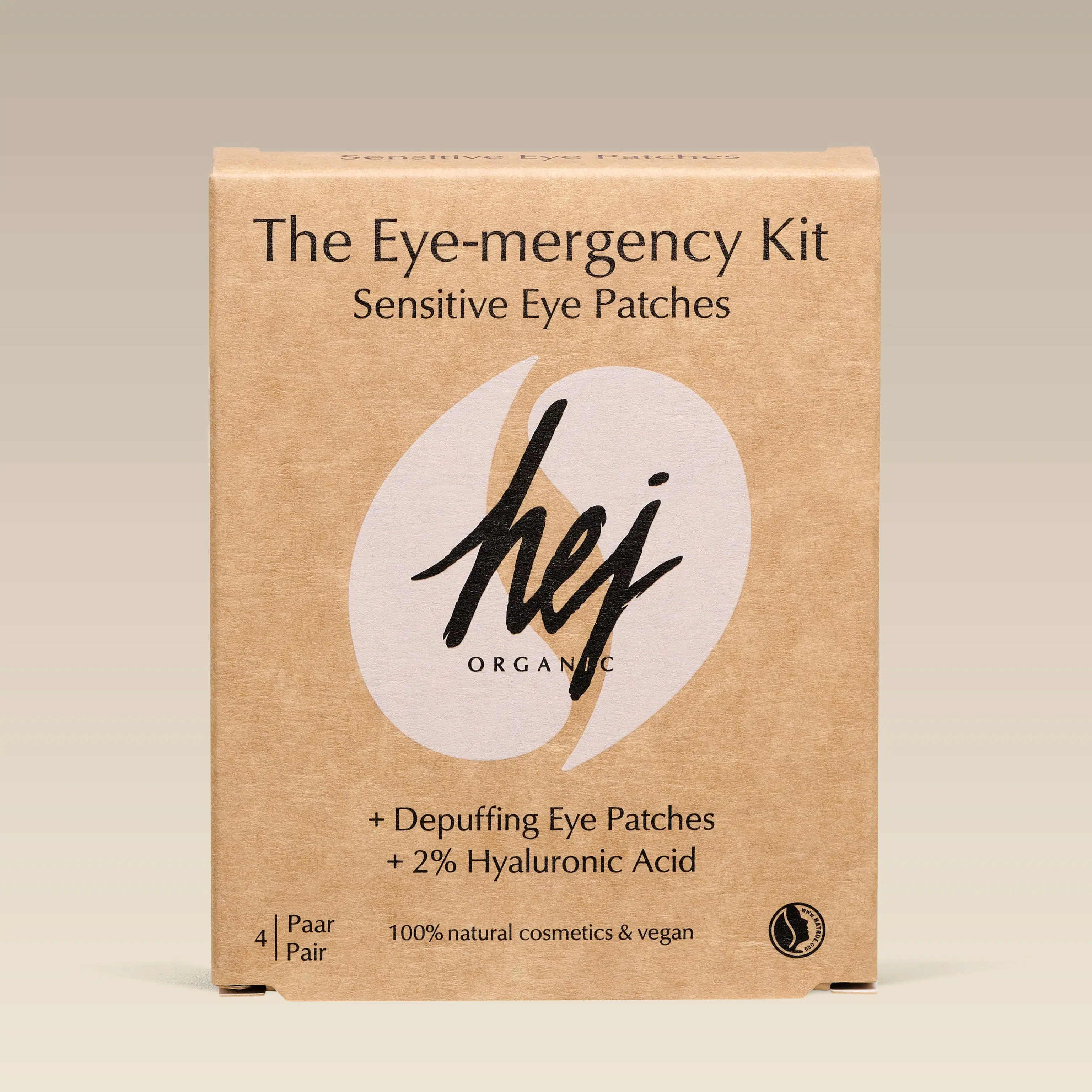 HEJ ORGANIC Eye Mergency Kit (4x1 Sensitive Eye Patches)