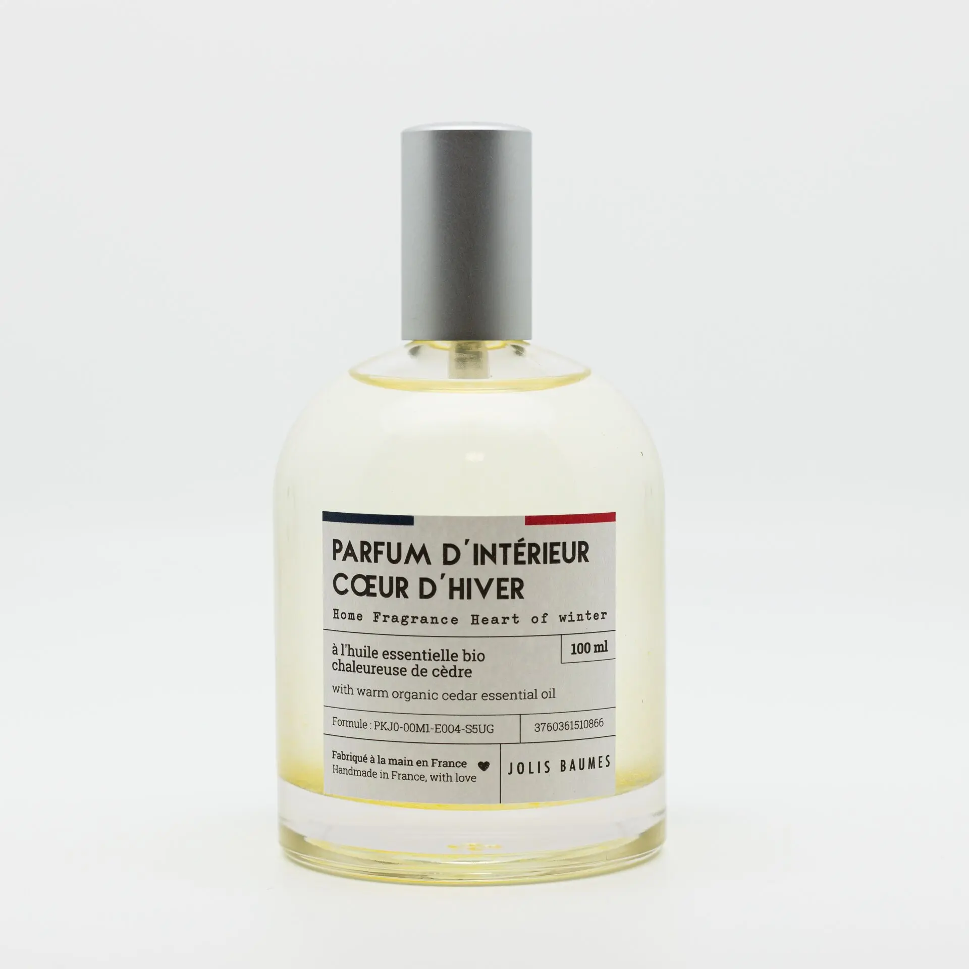 Winter Heart natural home fragrance made in France - handmade
