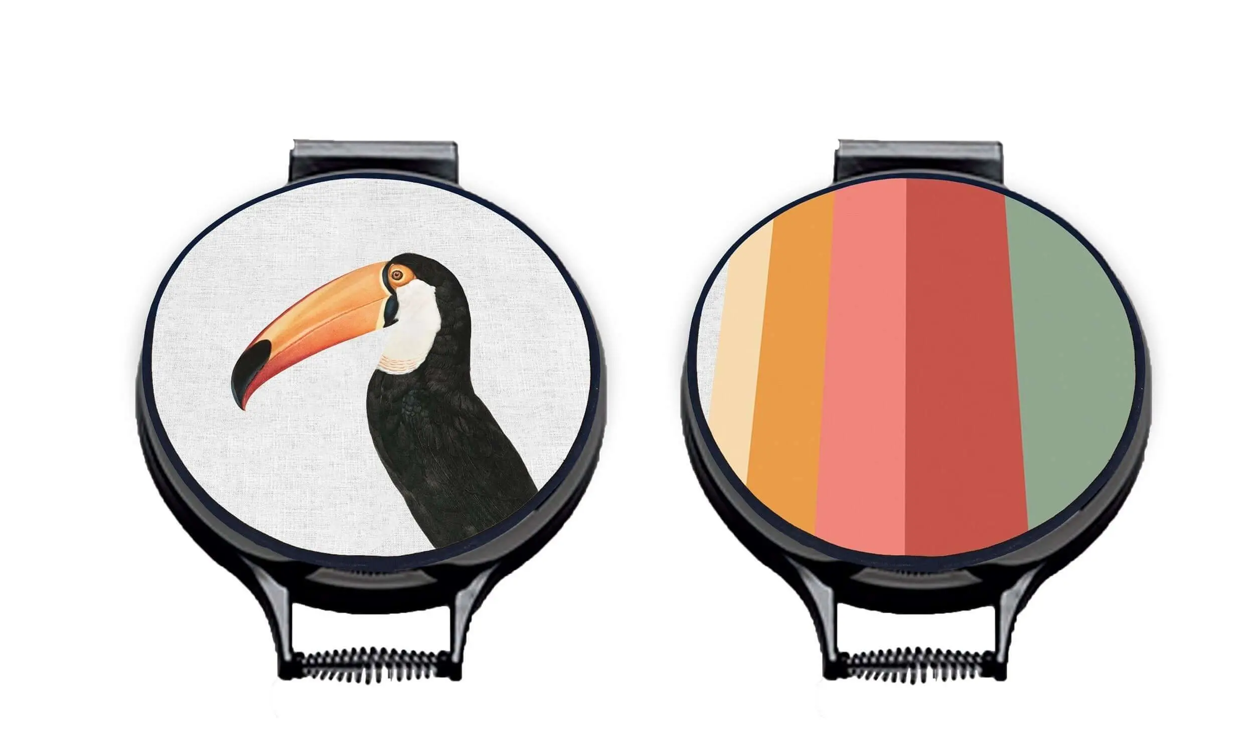 Toco Toucan Runde Herdabdeckungen