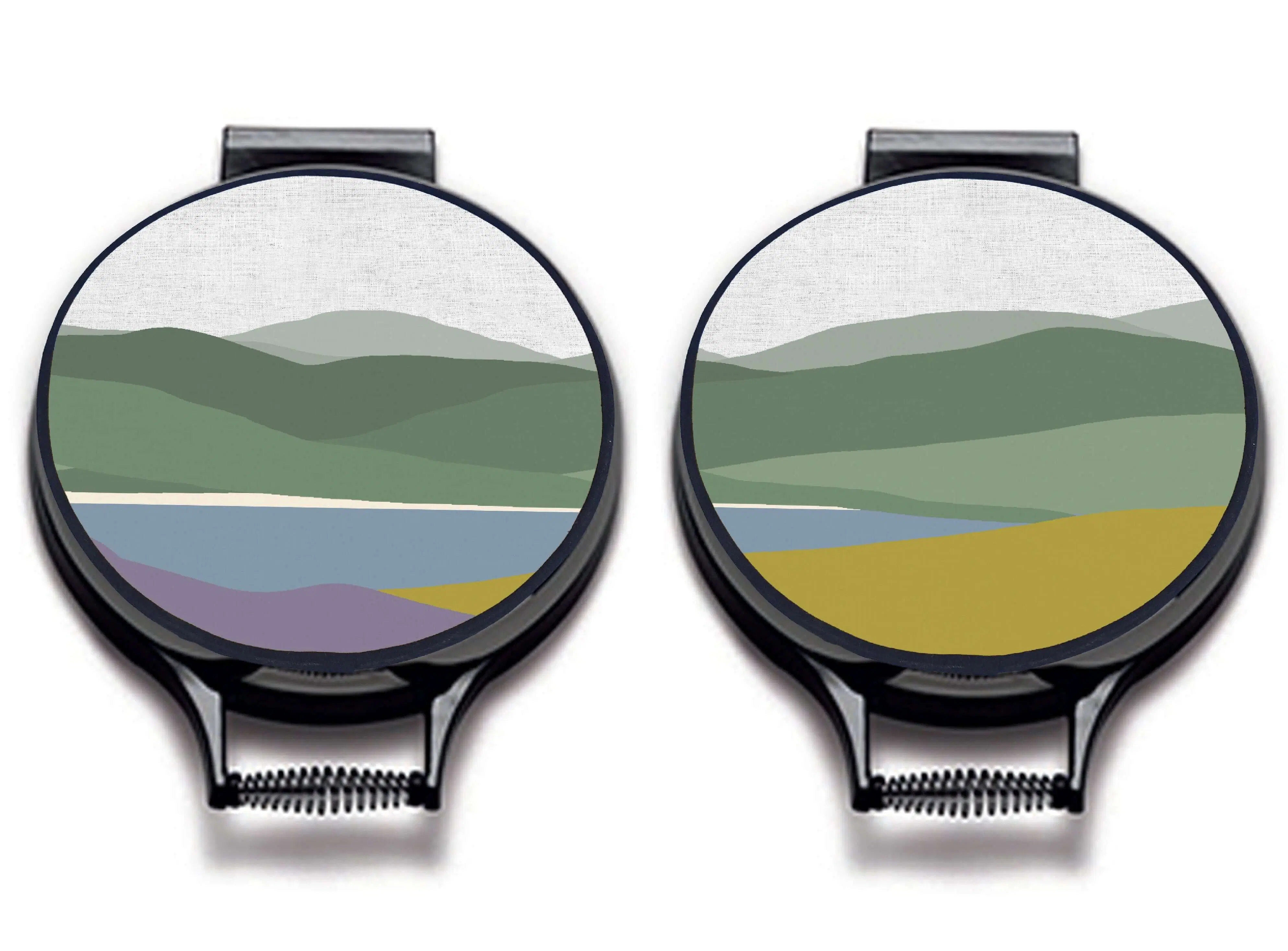 Runde Herdabdeckungen von Welsh Hills Heather & Gorse