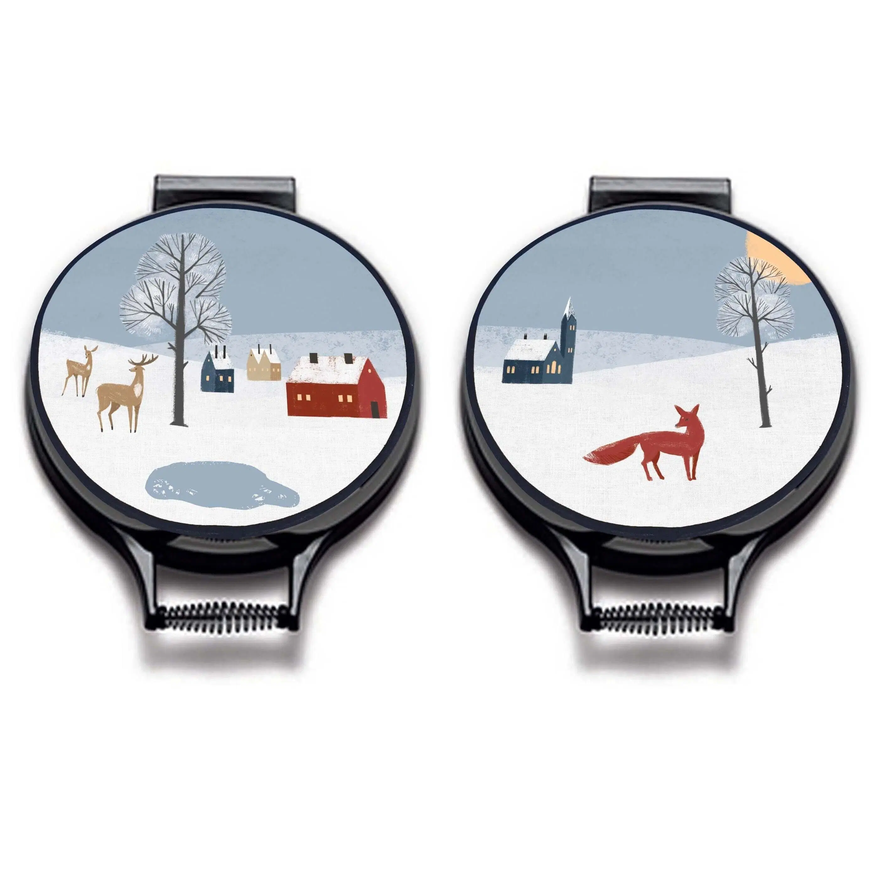 Runde Herdabdeckungen von Winter Fox