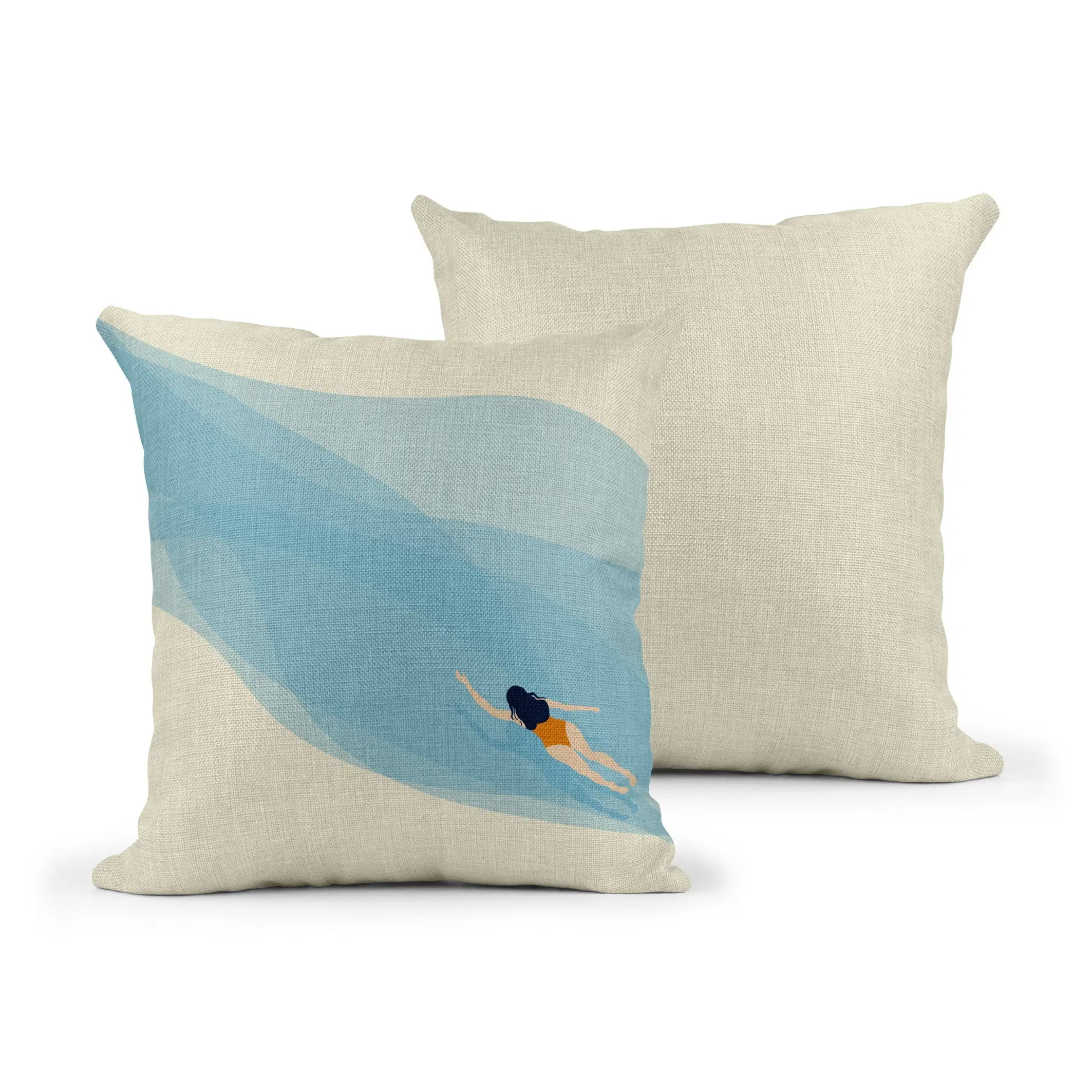 Schwimmen im Deep Cushion