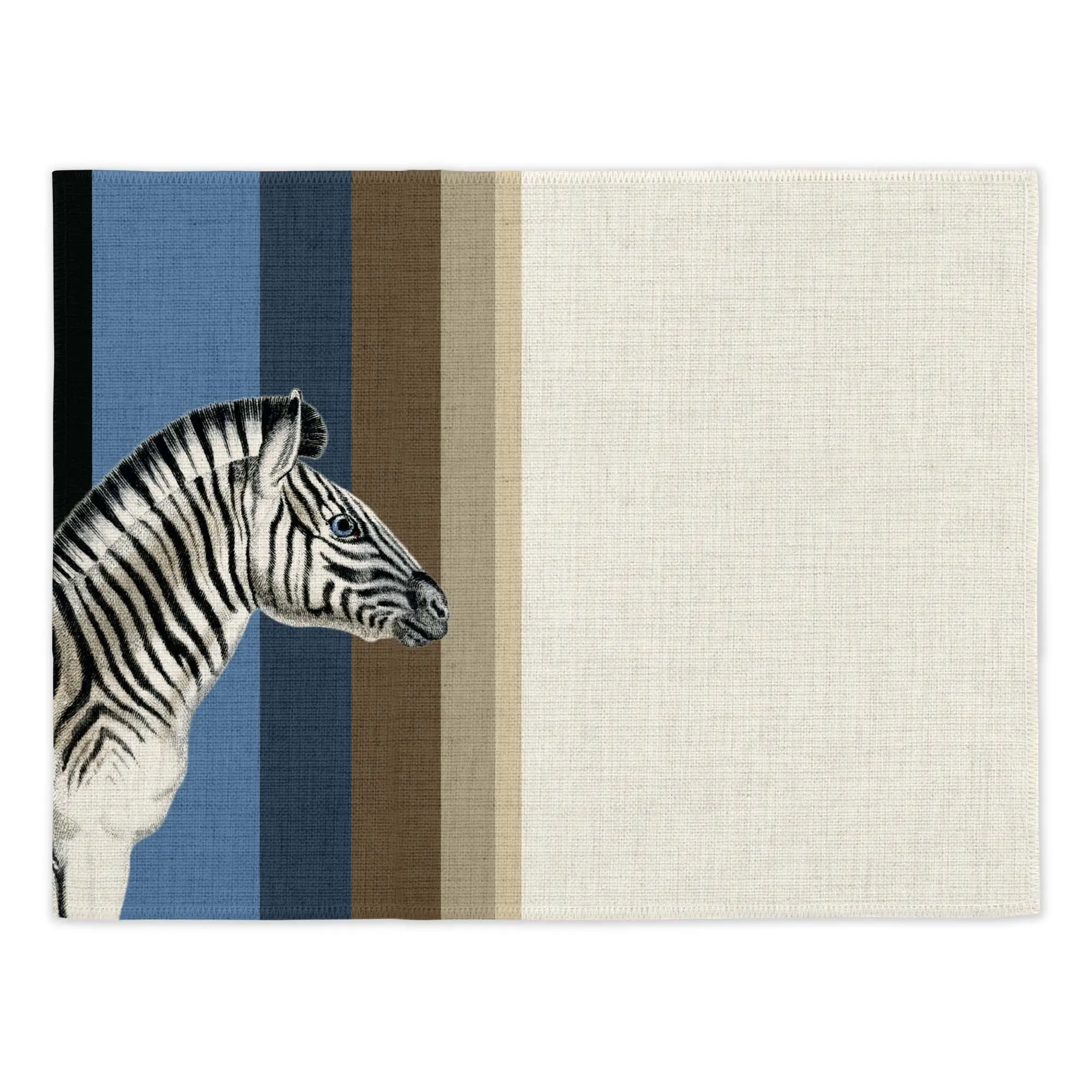 Zebrastreifen-Tischsets (4er-Set)