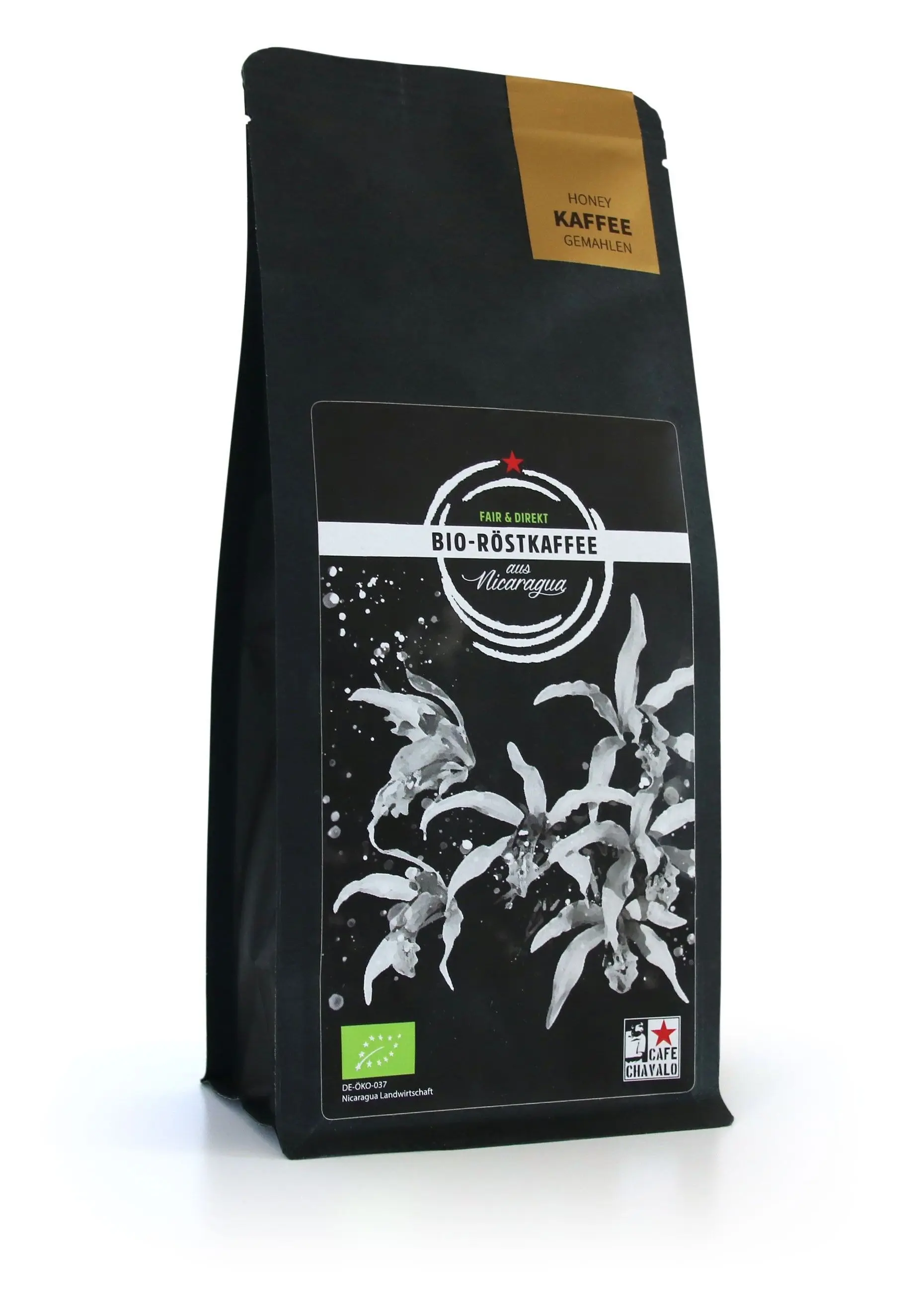 Organic women's coffee "Honey", 250g, ground