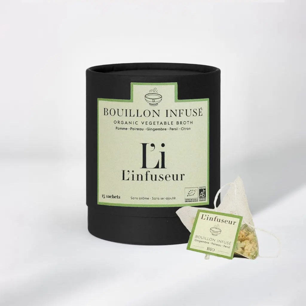 Organic Leek/Ginger Infused Broth - Holiday Selection (Christmas)