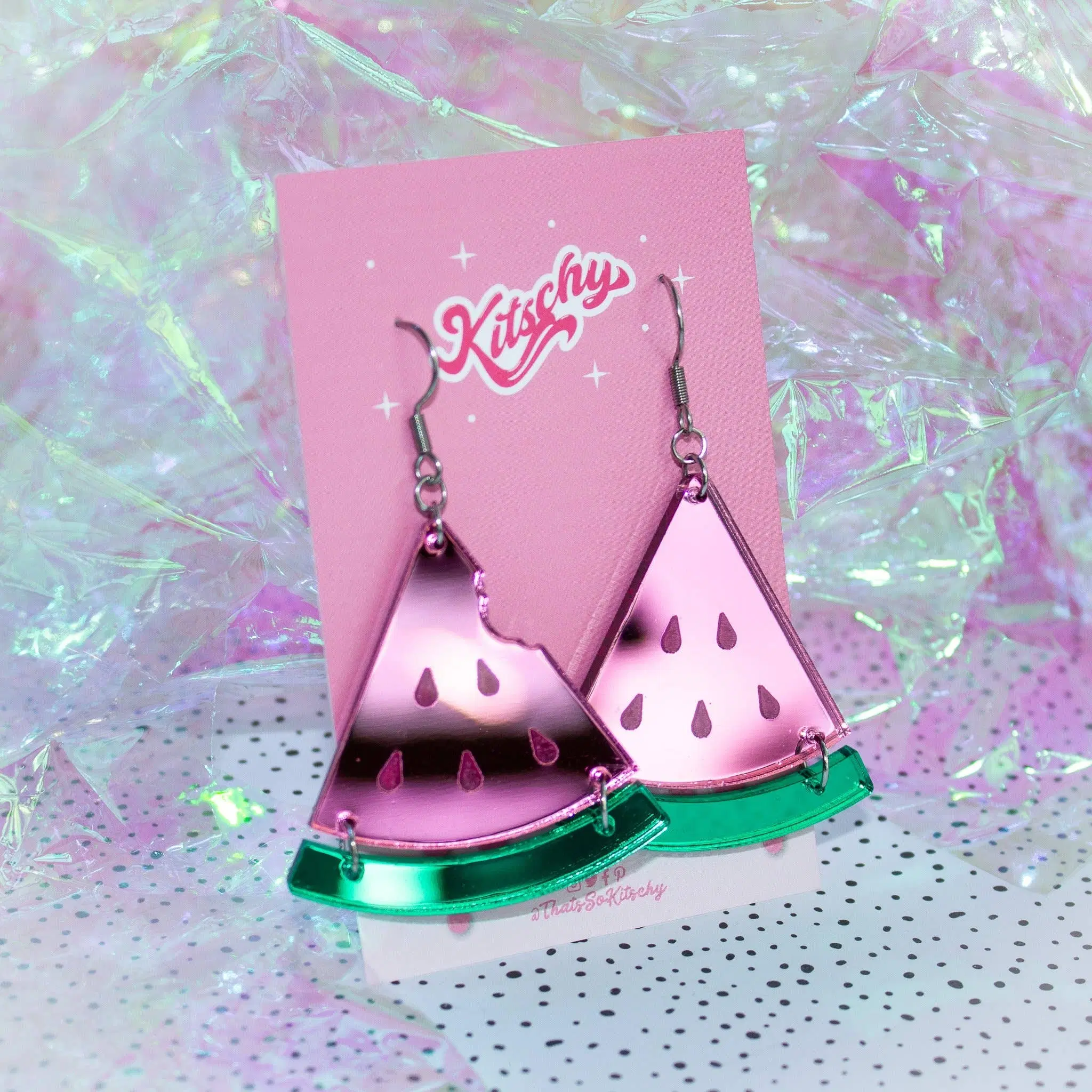 Watermelon Earrings