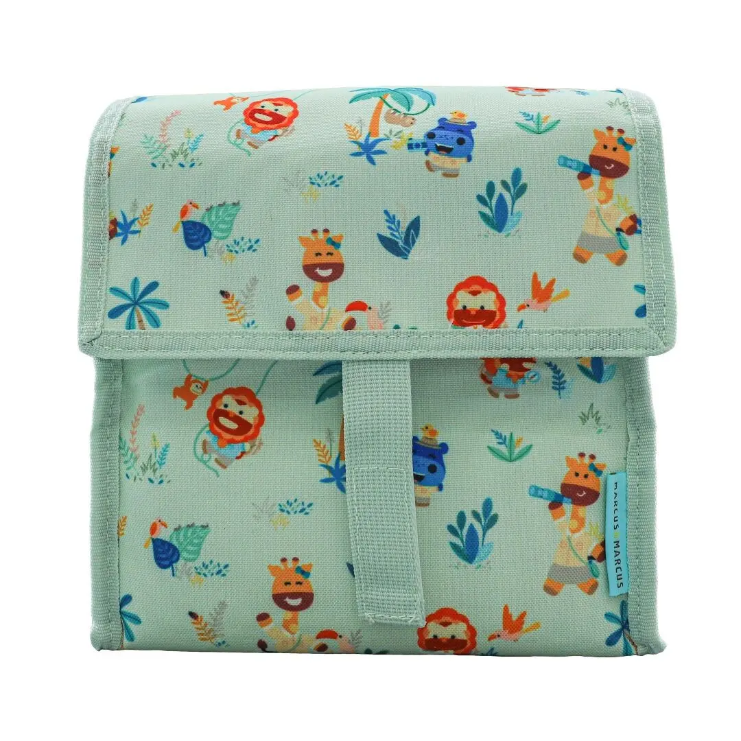 Marcus & Marcus Foldable Insulated Lunch Bag – Jungle
