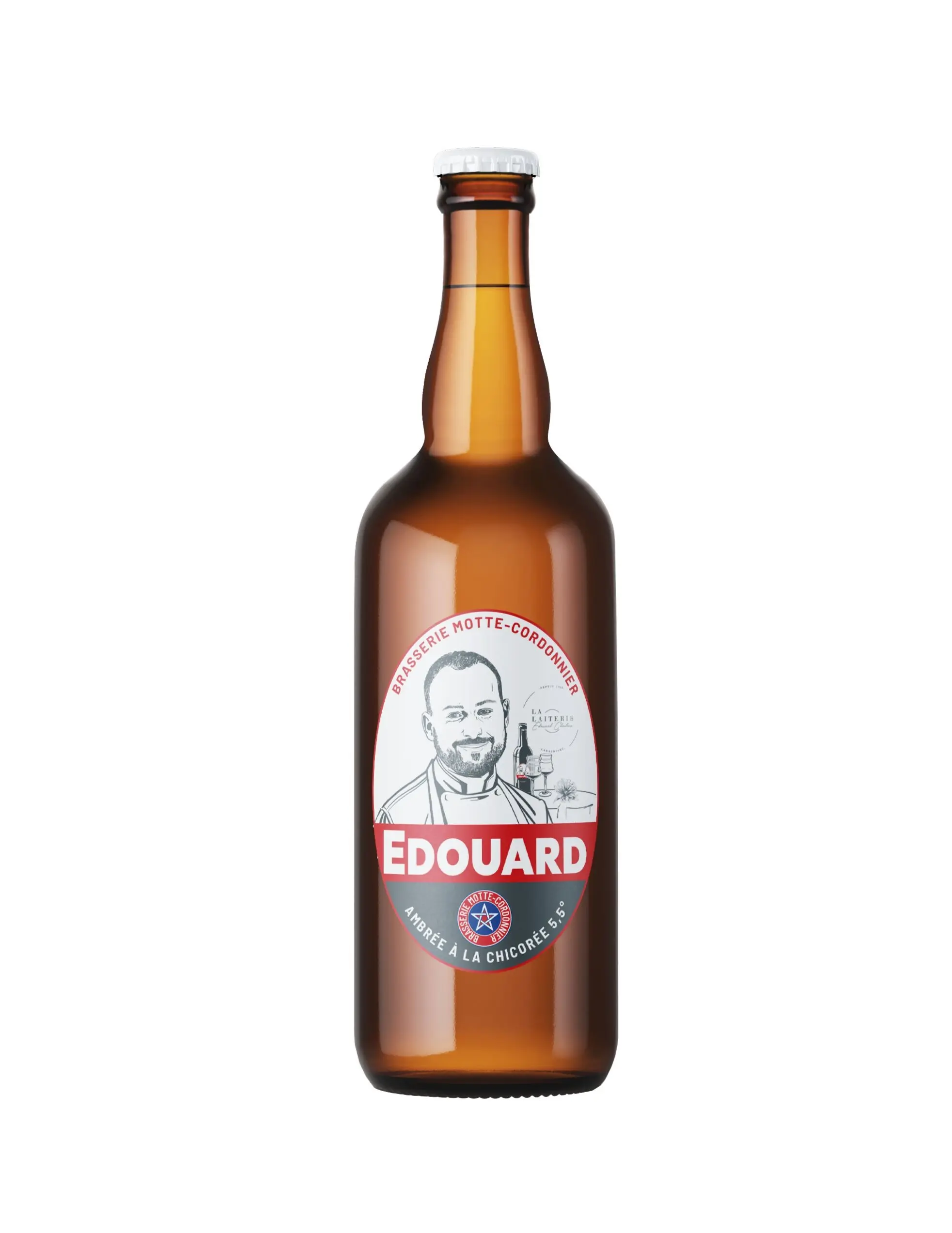 Edouard Chicory Amber Bier 5,5° 75cl
