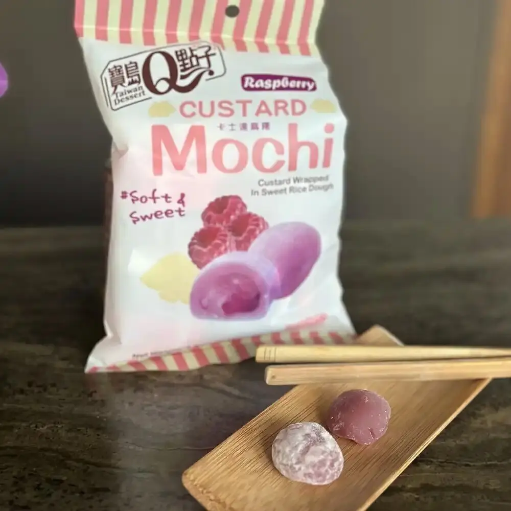 Mochi à la crème aux framboises 110 gr