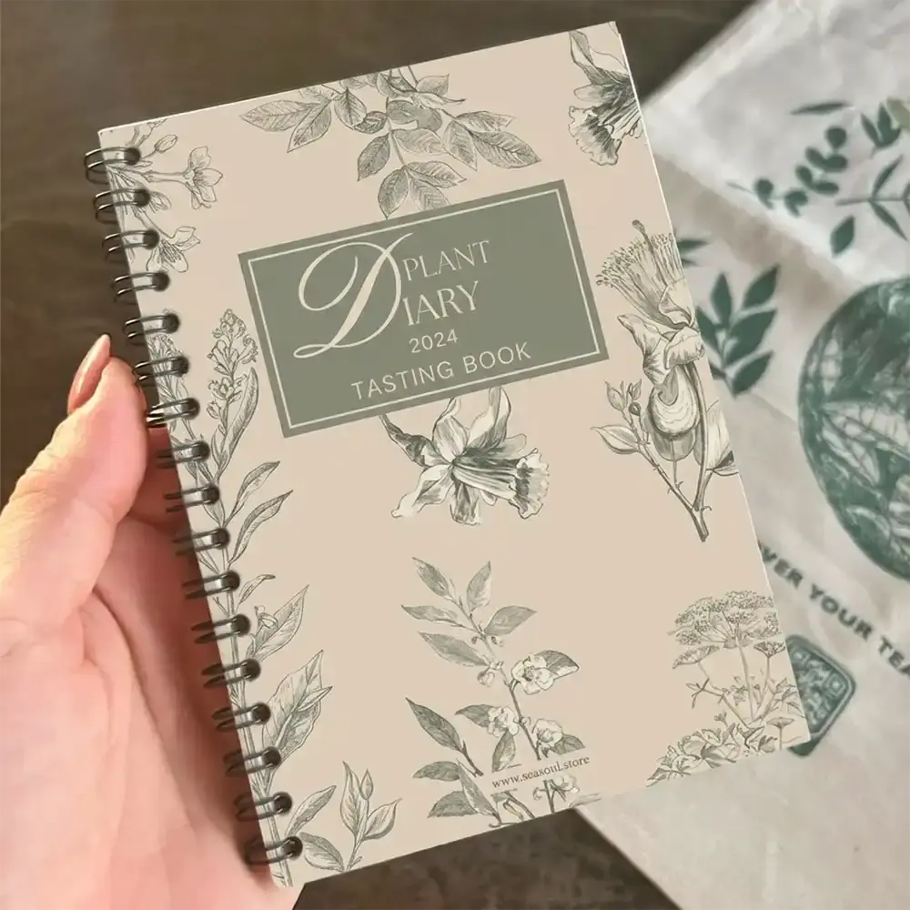 Carnet de dégustation de thé anglais