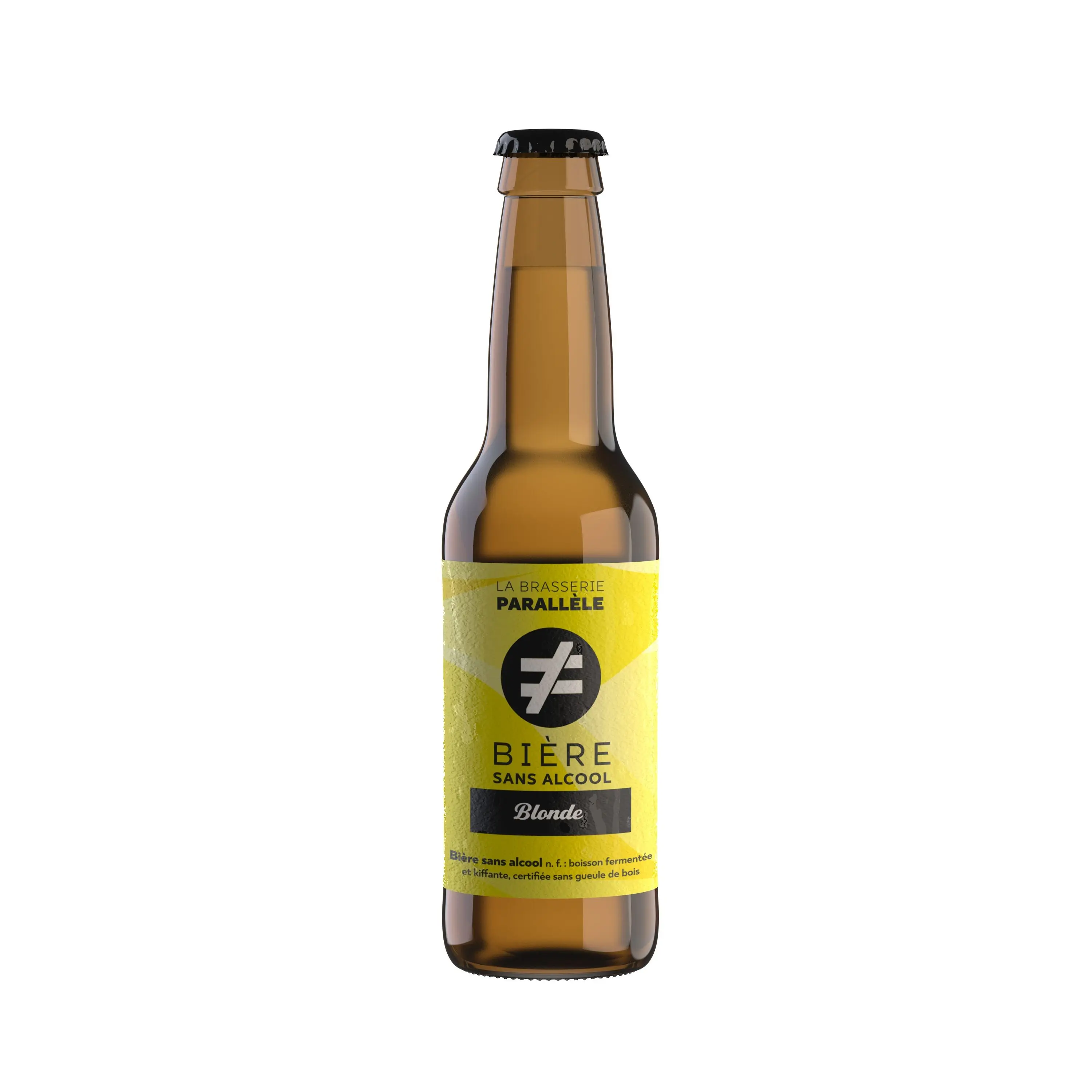 Bière blonde - Bio, sans alcool, 33cl