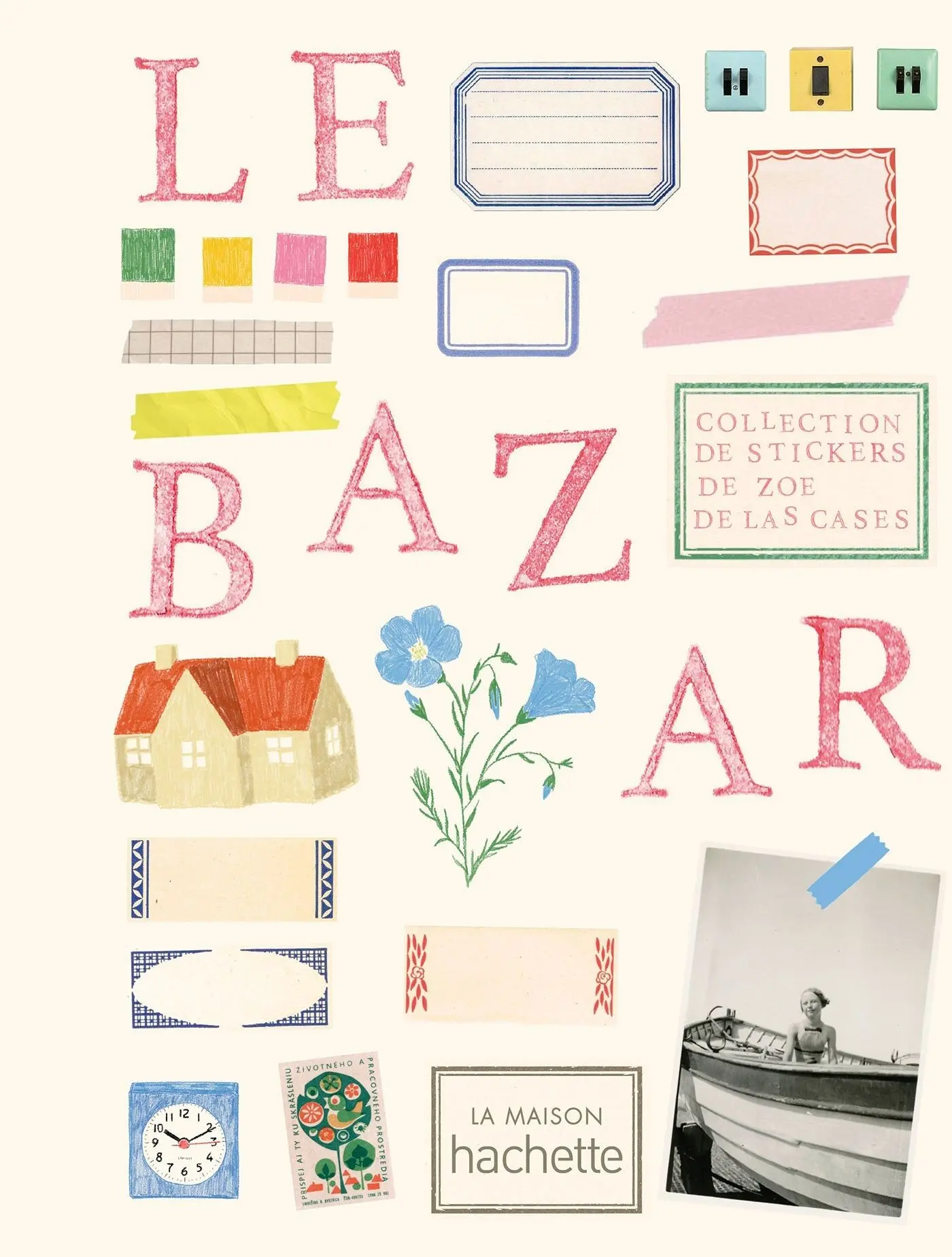 STICKER BOOK - The bazaar - Zoé de Las Cases
