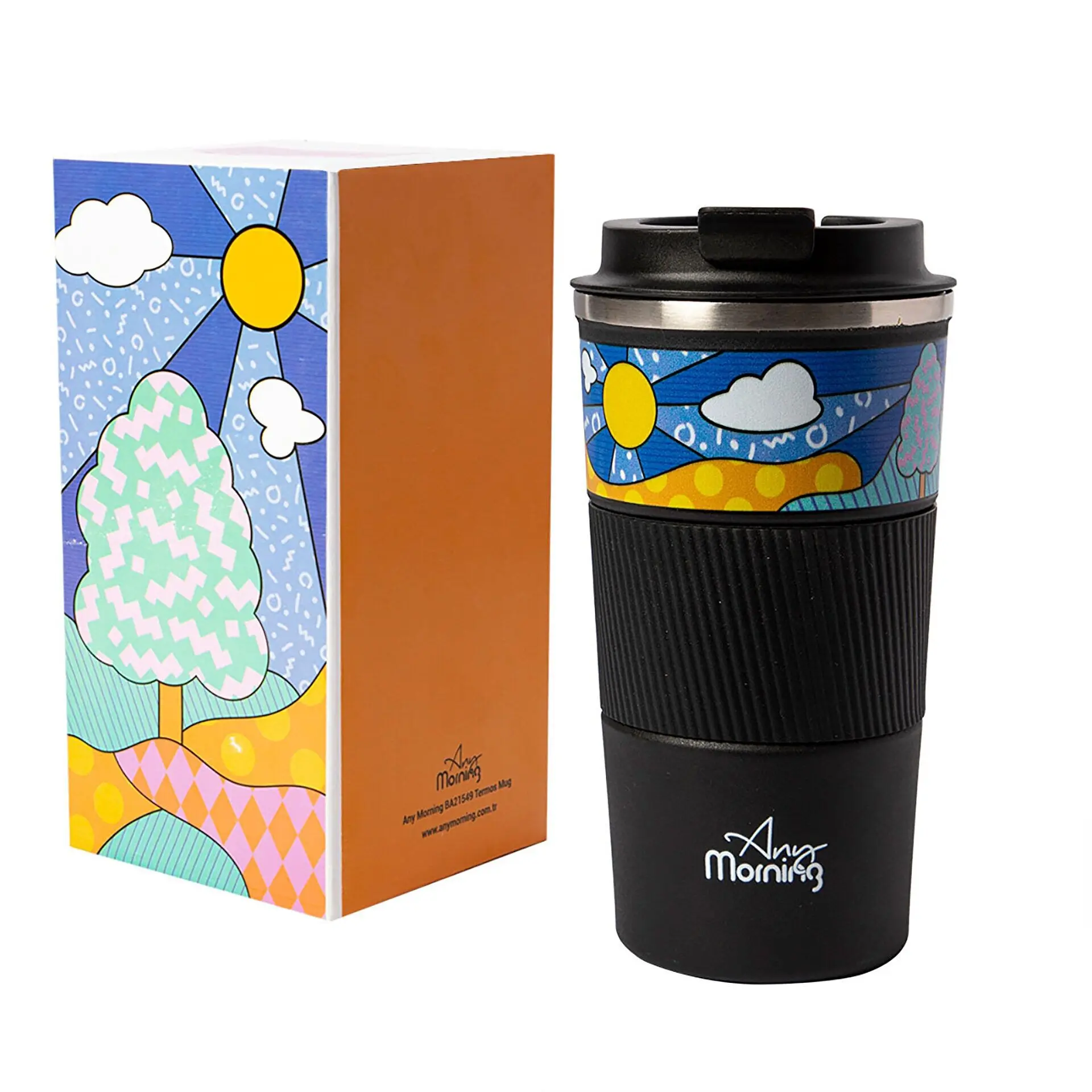 Any Morning BA21549 Travel Coffee Mug 500 Ml