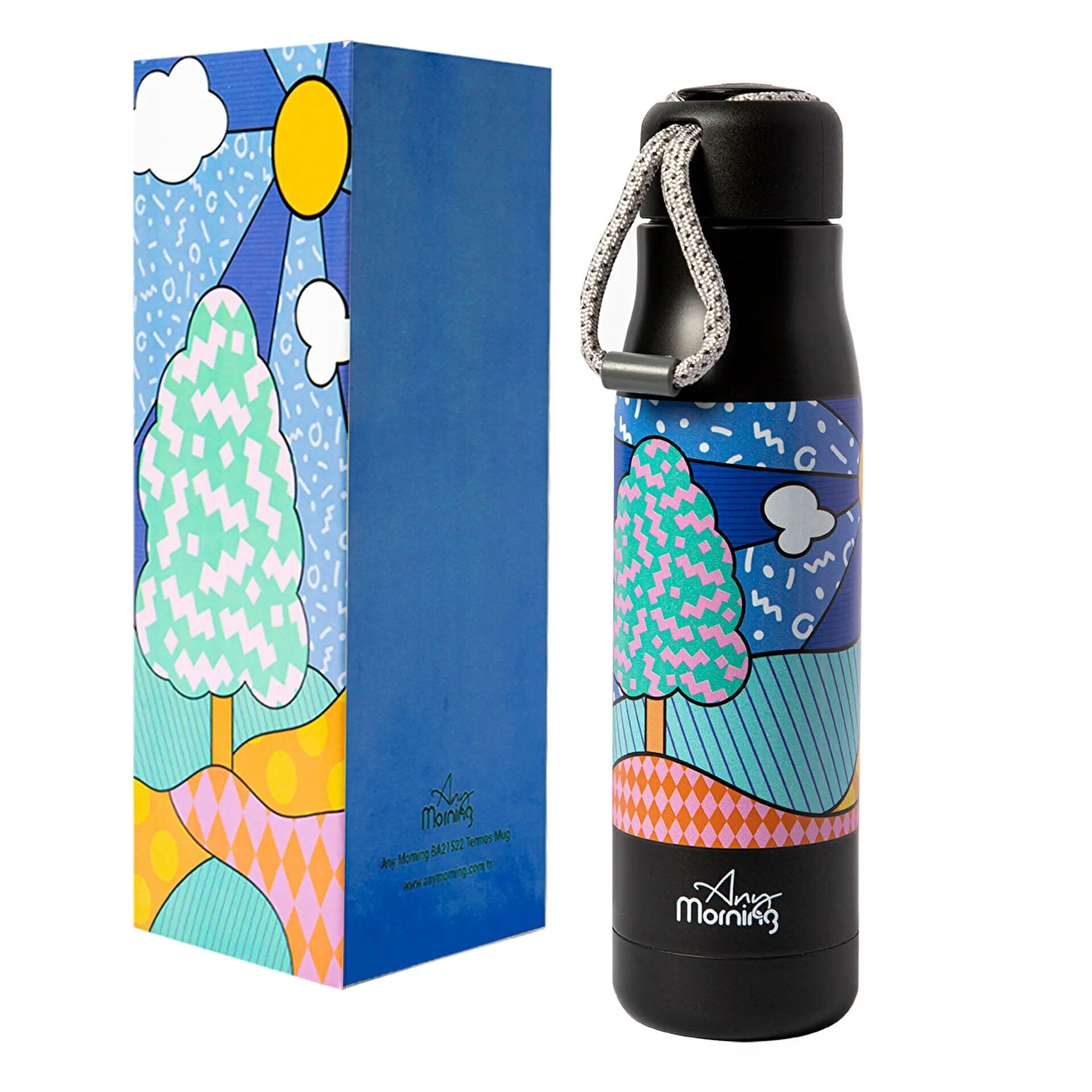 Any Morning BA21547 Thermos Mug 600 Ml