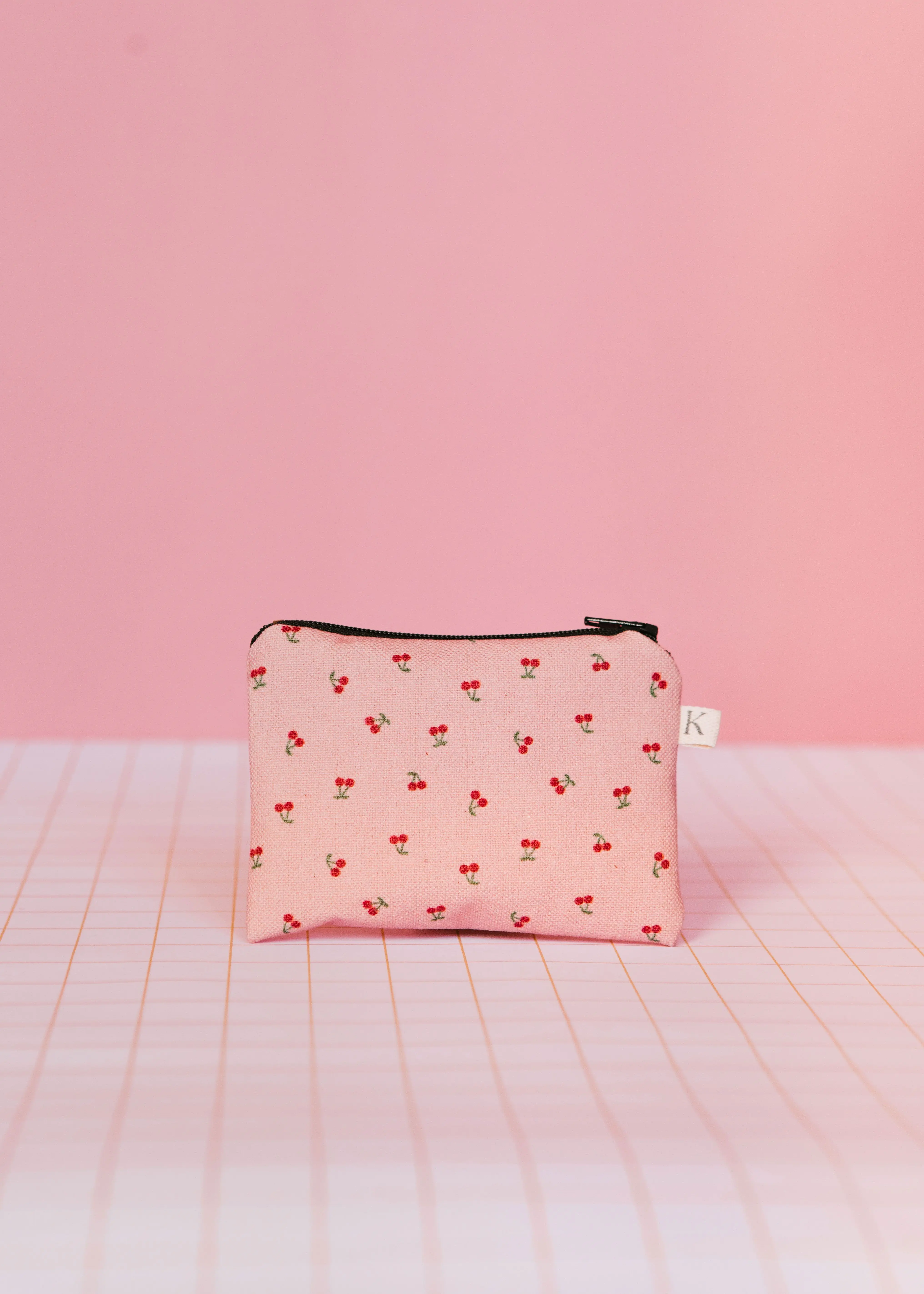 Pink Cherries Purse
