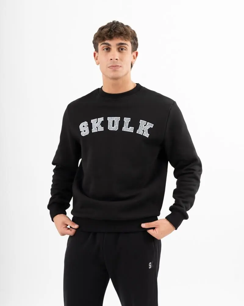 Sweatshirt Colegial Black