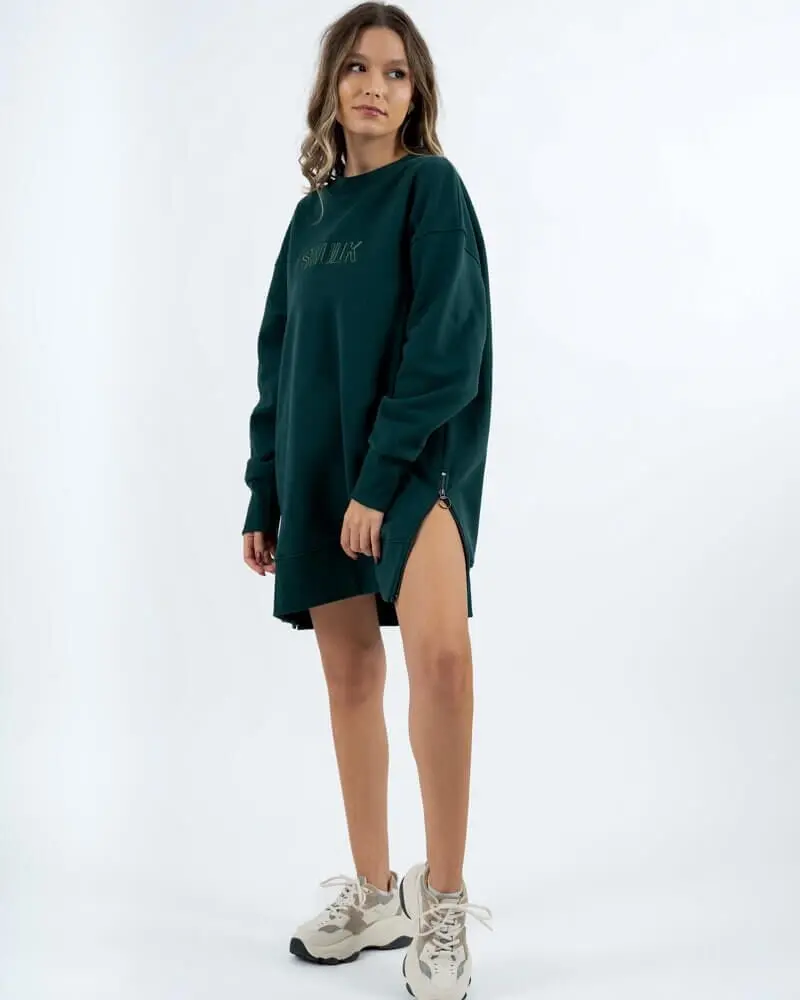 Sweat Dress Beat Green