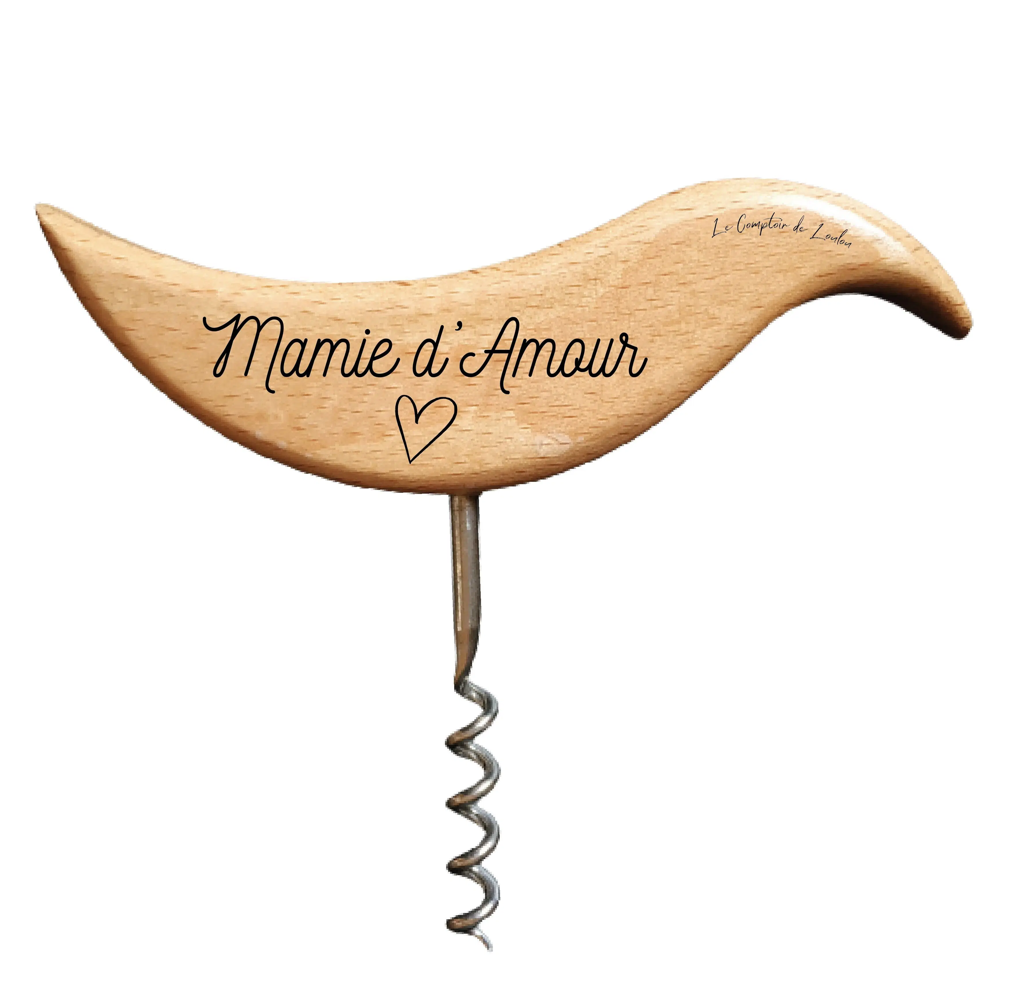Mamie d’Amour corkscrew