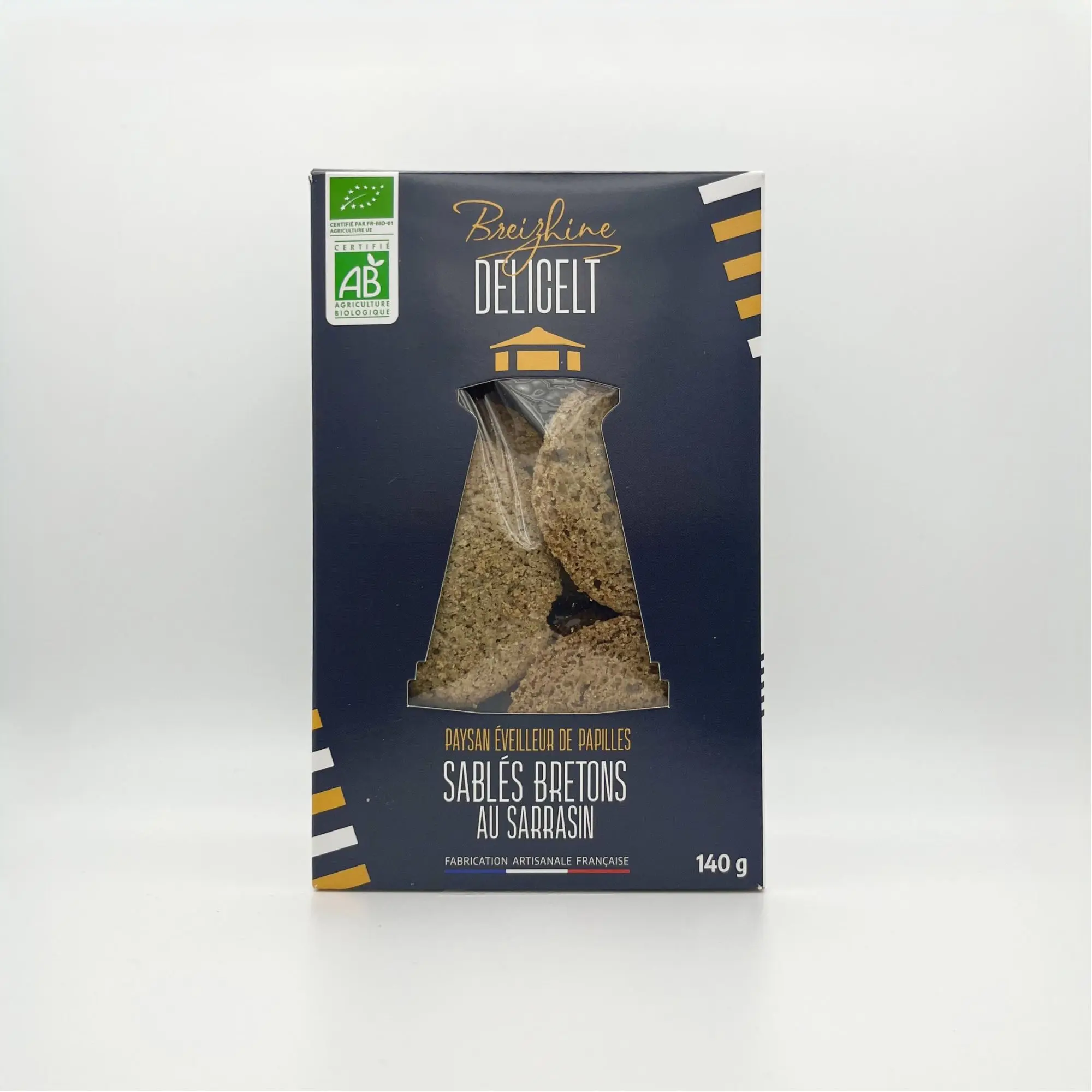 DELICELT - Organic Breton buckwheat shortbread