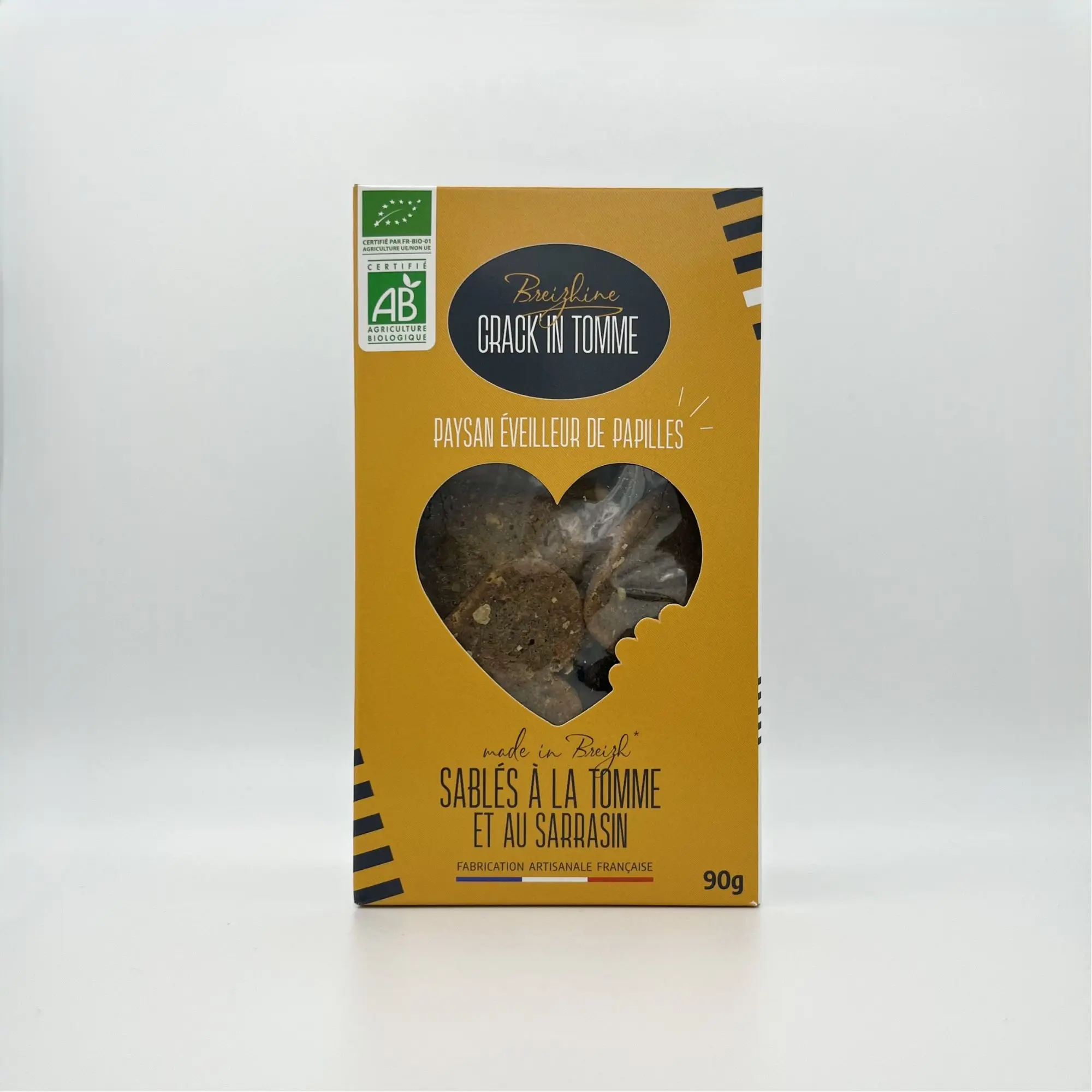 CRACK'IN TOMME - Bio-Buchweizen-Tomme-Shortbread
