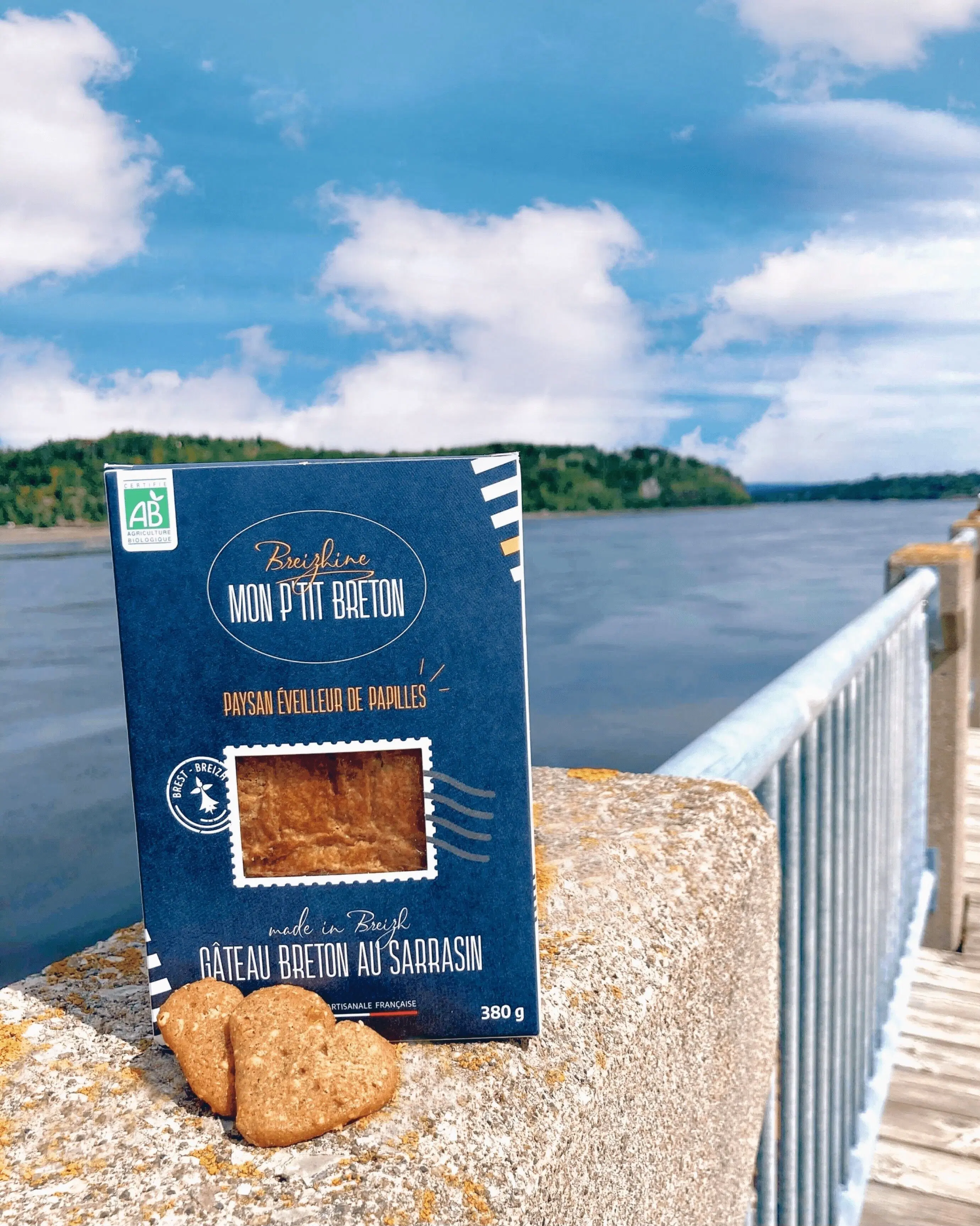 MON P'TIT BRETON - Bio-Bretonischer Buchweizenkuchen