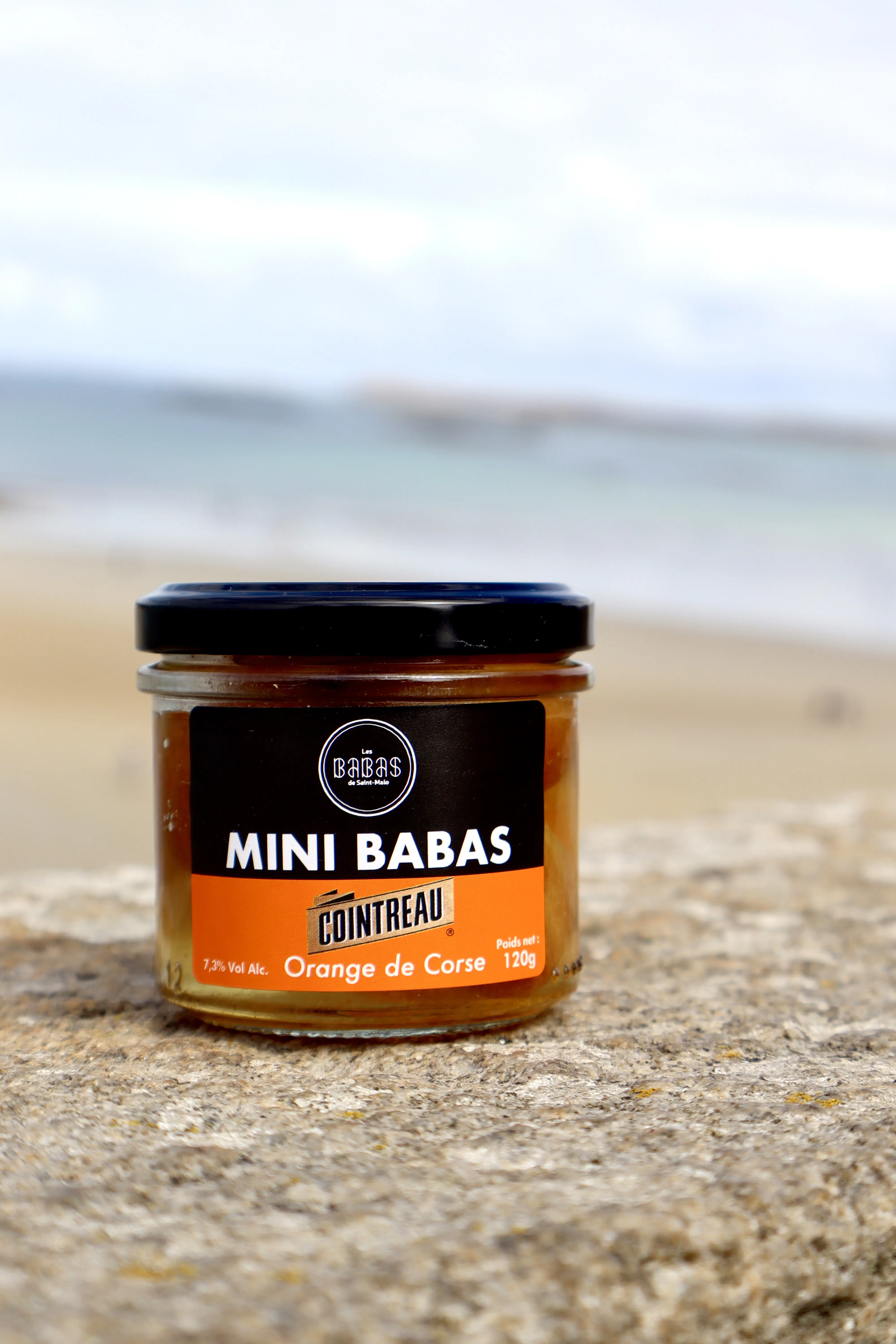 Mini Babas con Cointreau y Naranjas de Córcega, 120 g