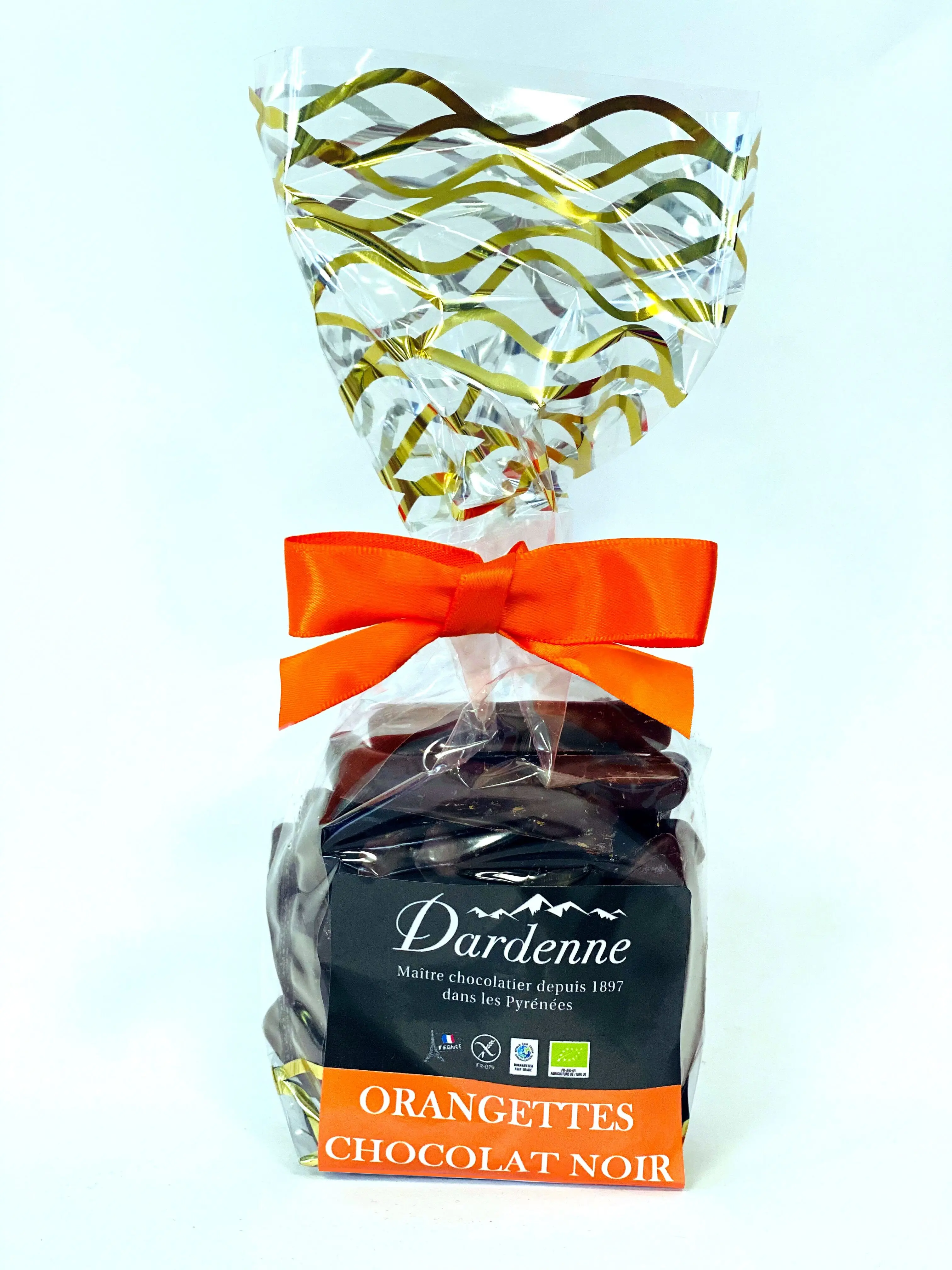 Dark chocolate orangettes 120g CHRISTMAS