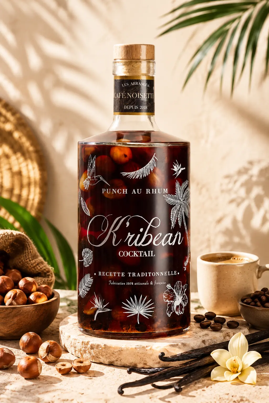 K'RIBEAN COCKTAIL - Hazelnut Coffee Flavored Rum