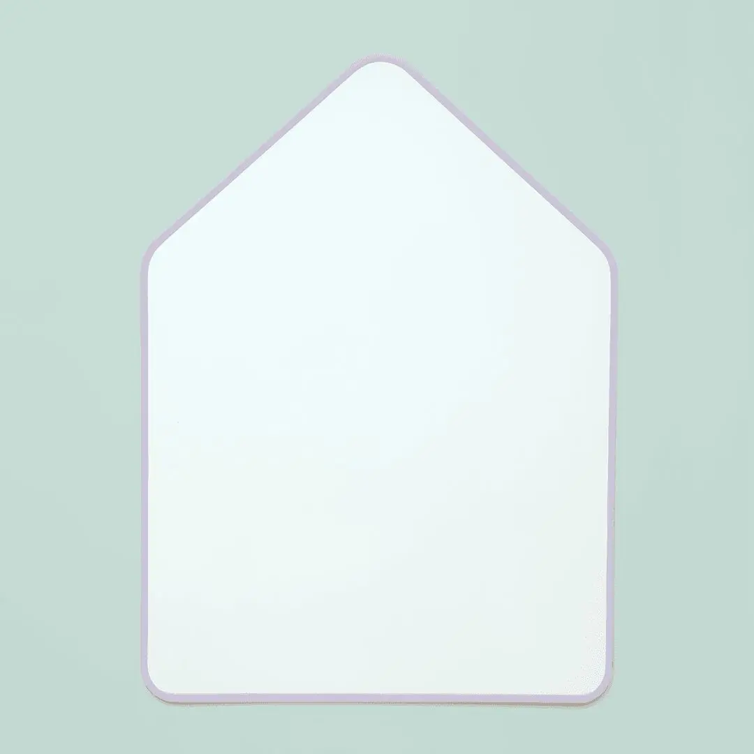Cabane Magnetic Whiteboard - Lilac