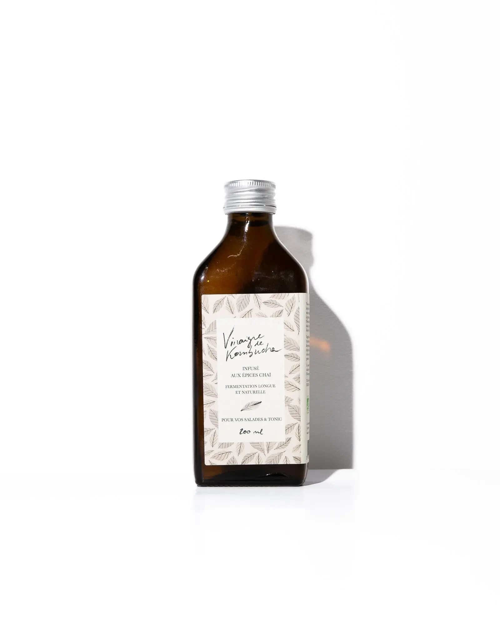 Vinaigre de Kombucha infusé aux épices Chaï