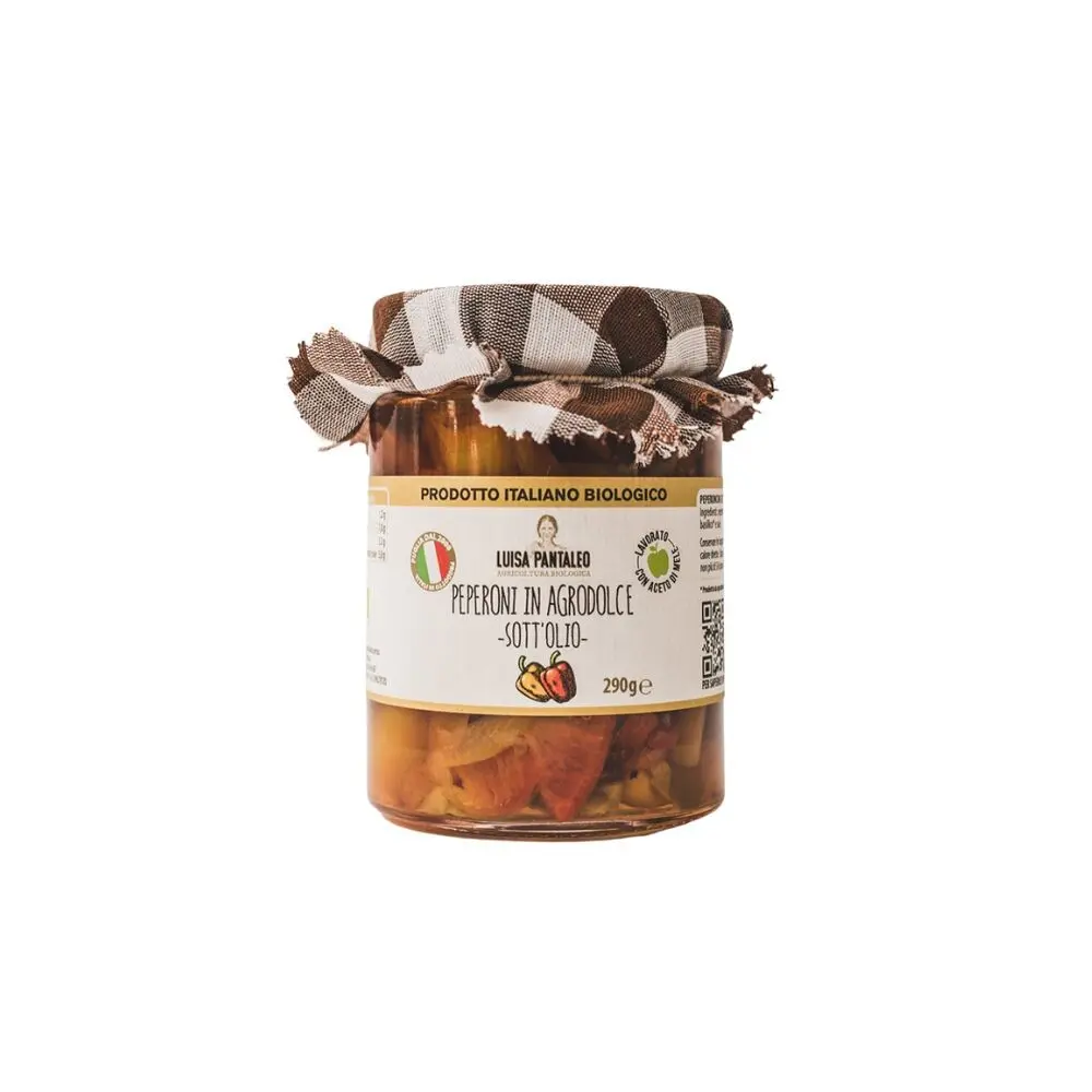 Peperoni in Agrodolce Biologici, Fatto in Italien