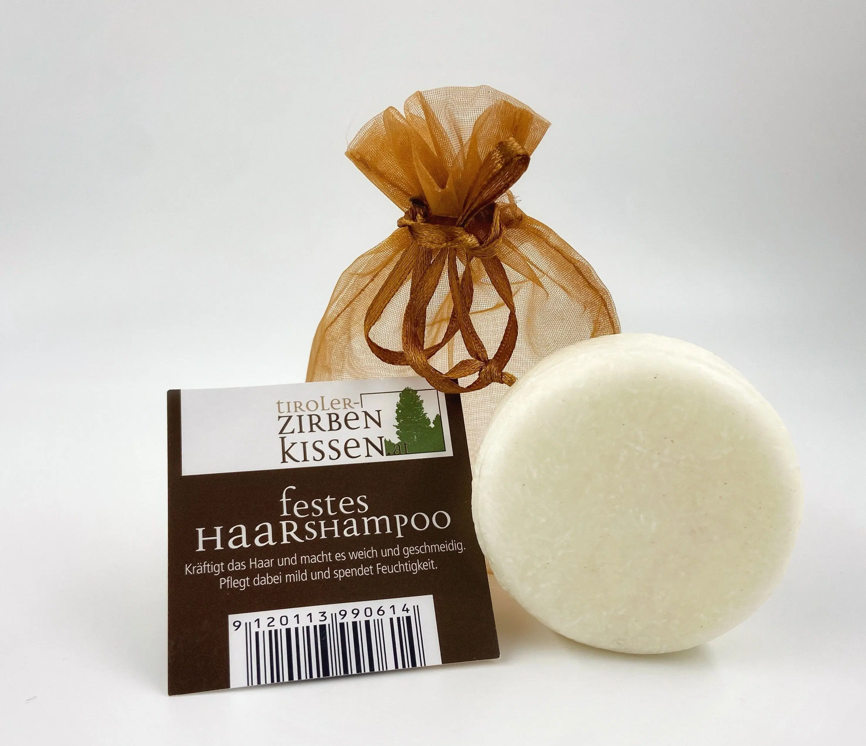 Solid pine hair shampoo