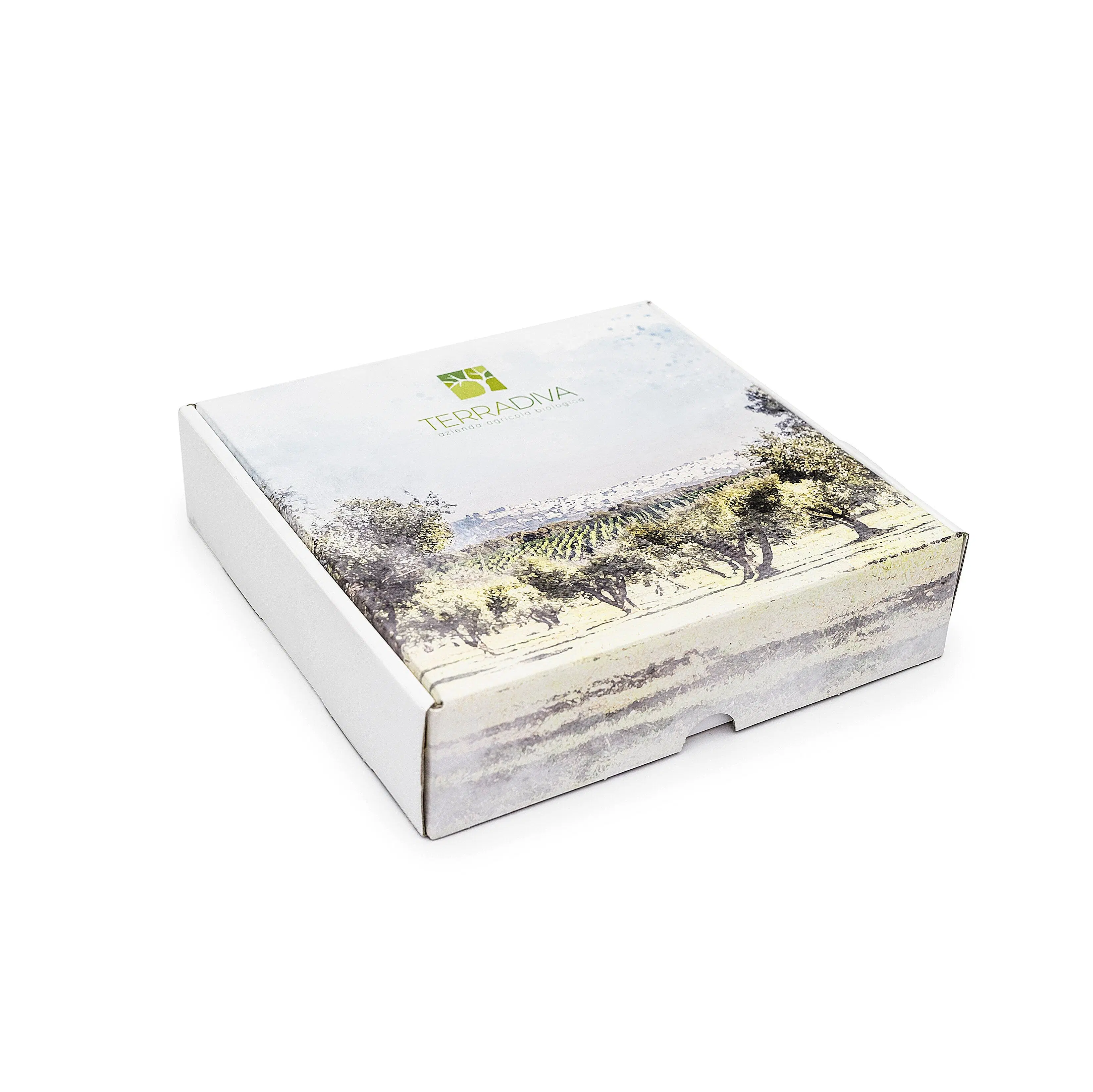 BIO - Gift box TASTING - Four lines of 0.10L Terradiva oil