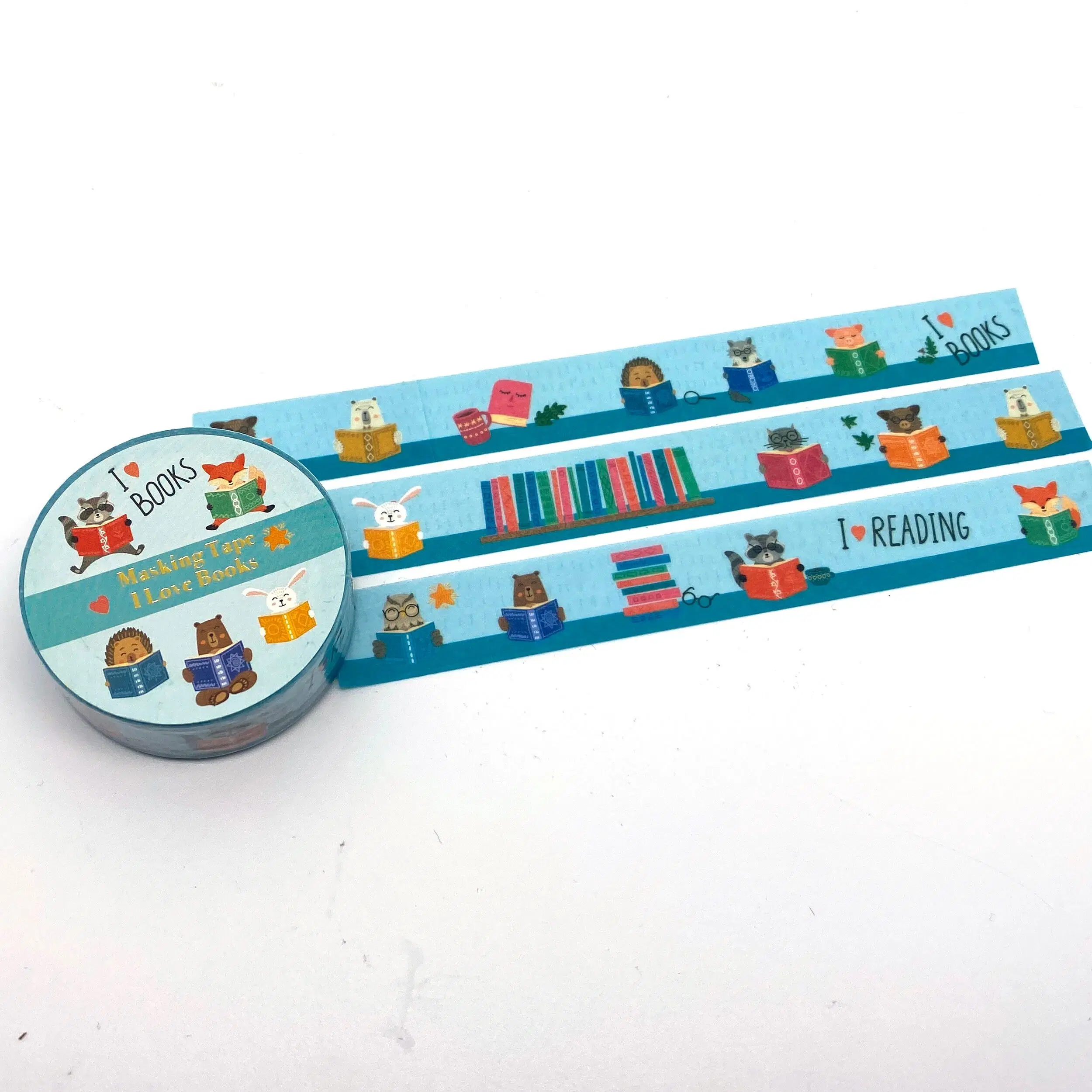 I LOVE BOOKS - Washi Tape / Masking Tape