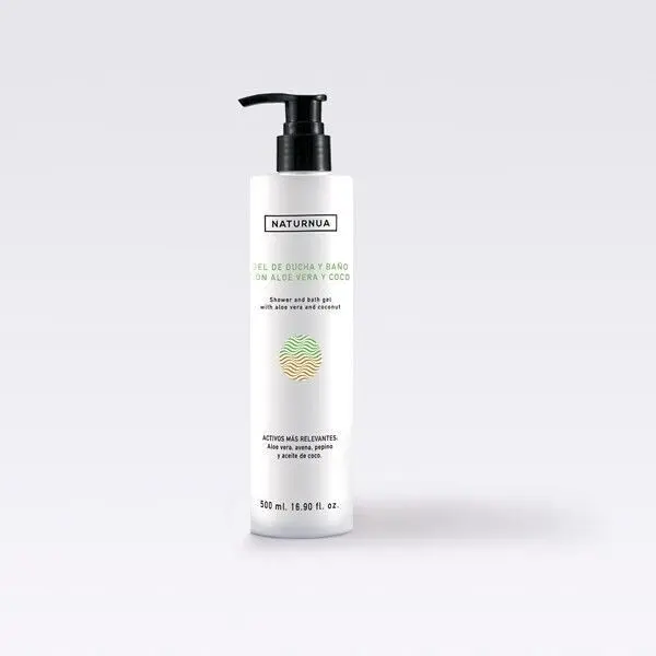 Shower and bath gel with aloe vera and coconut_500ml.