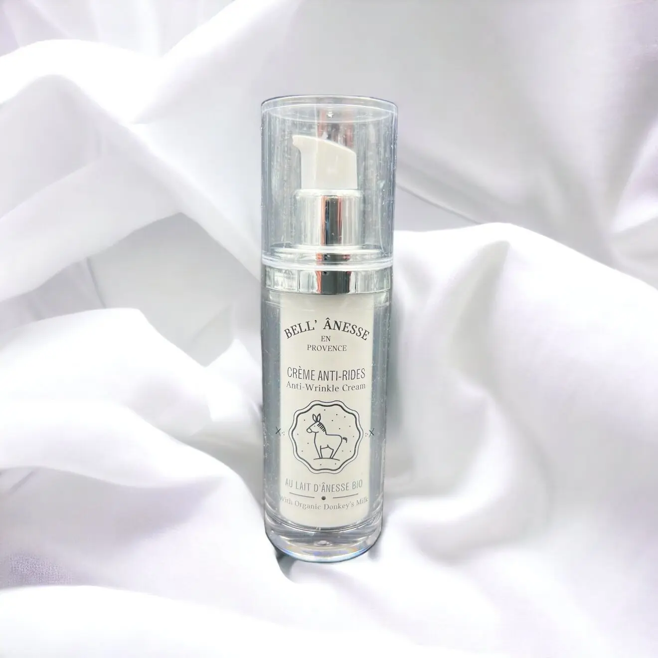 ANTI-FALTEN-CREME MIT BIO-ESELMILCH 30 ml