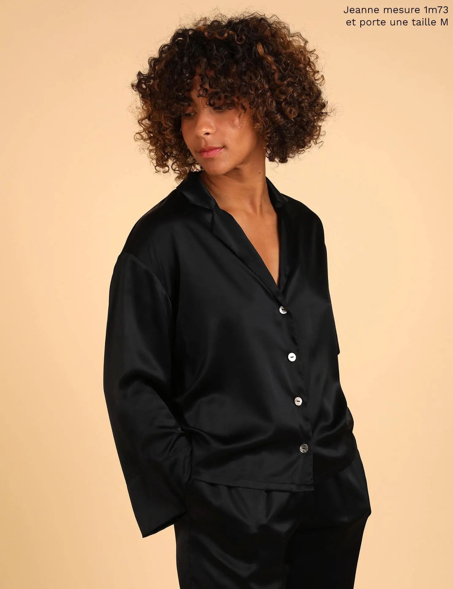 Black top pajamas