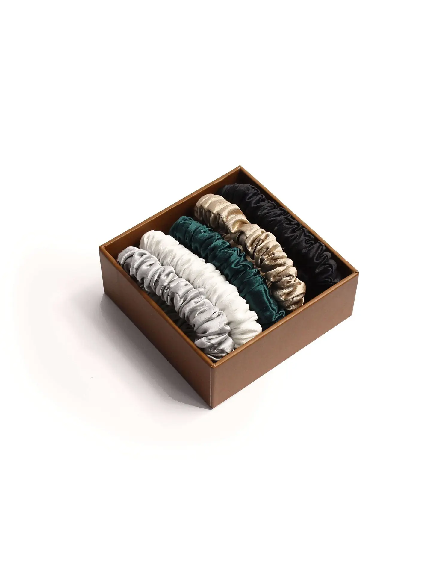 Chouchou Chouchou - The club of 5 pearl gray, ivory, emerald, champagne, black