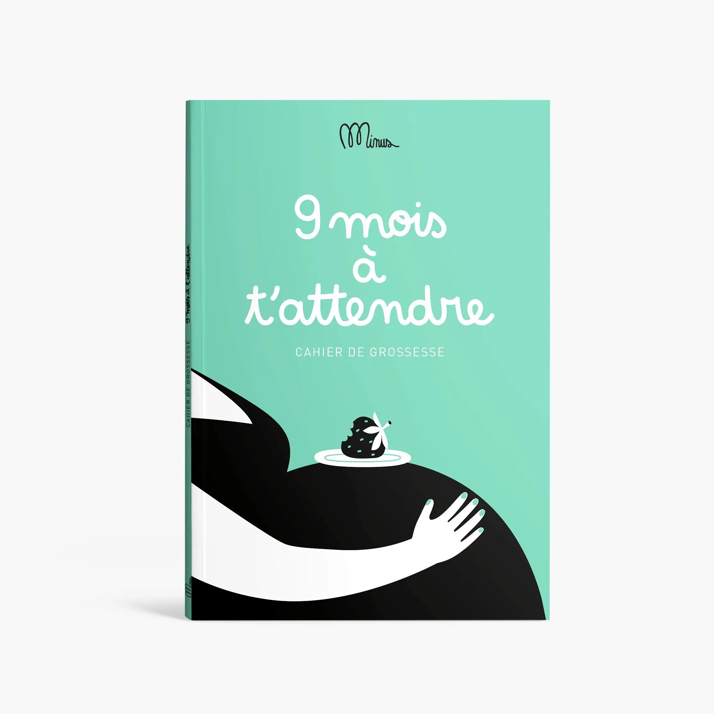 9 MOIS À T’ATTENDRE - Livre de grossesse – Cadeau femme enceinte