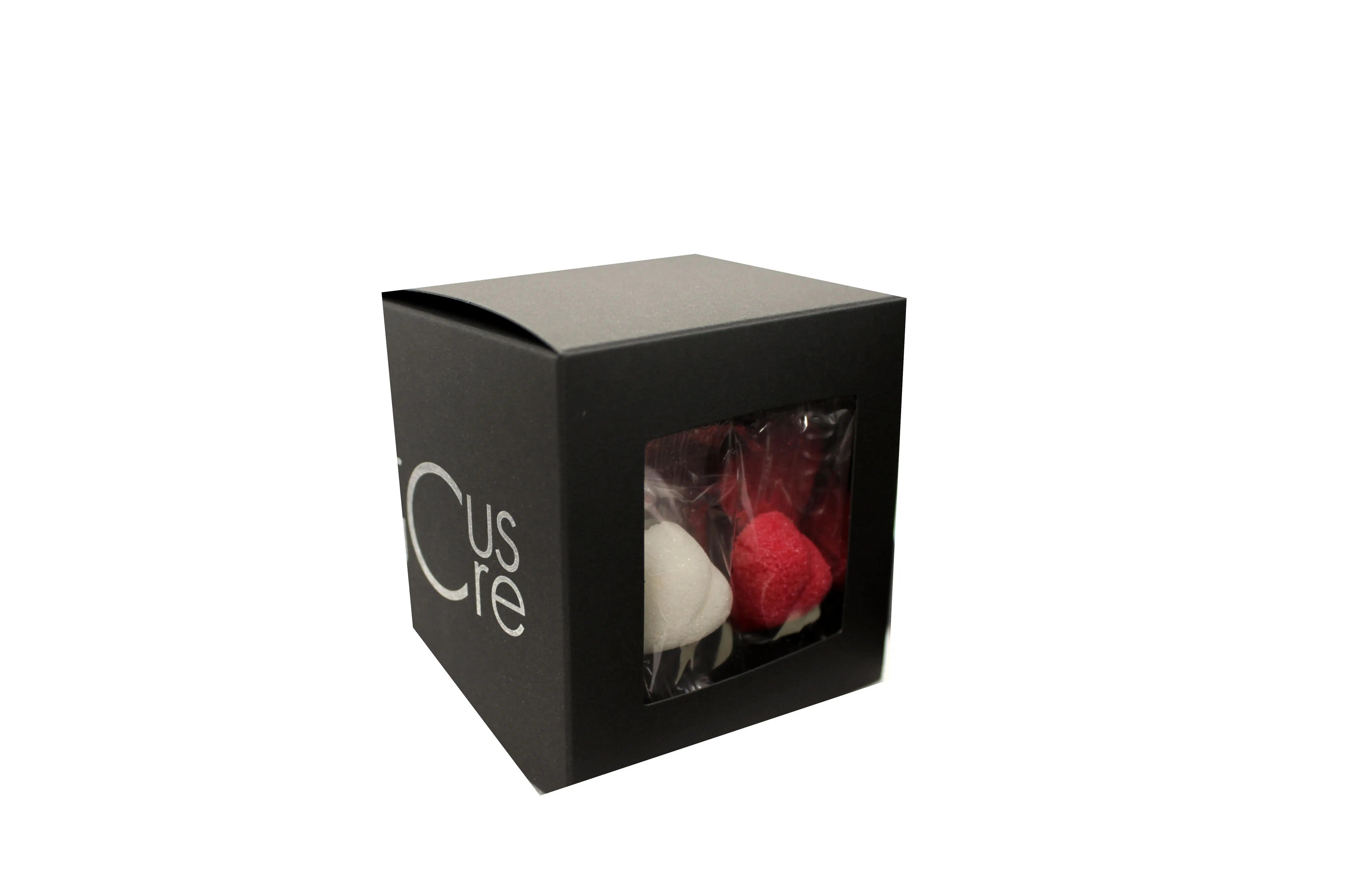 Colorful heart sugars - Colored Hearts Box - Valentine's Day - Wedding