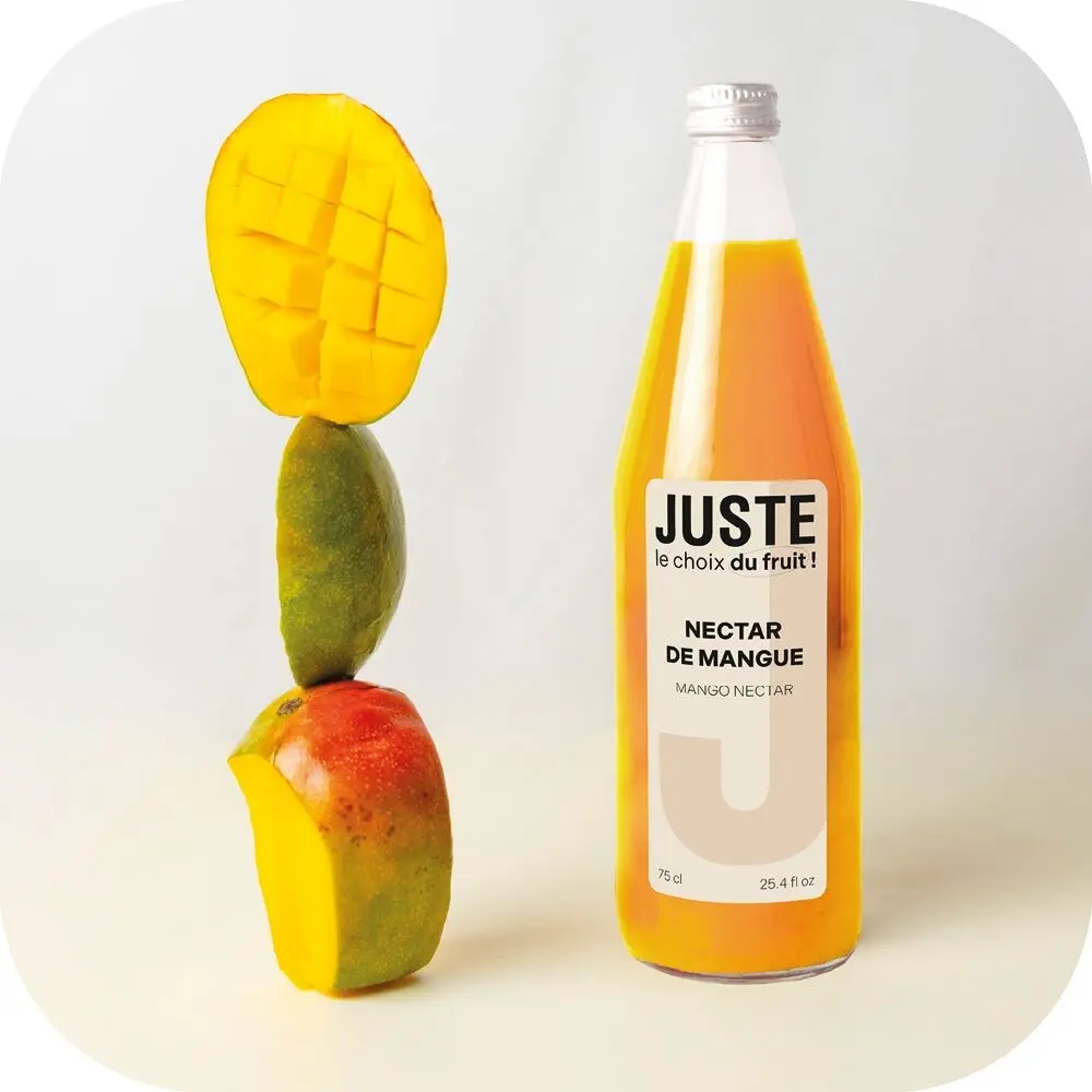 JUSTE LE CHOIX DU FRUIT - NECTAR DE MANGUE 75 CL X 6