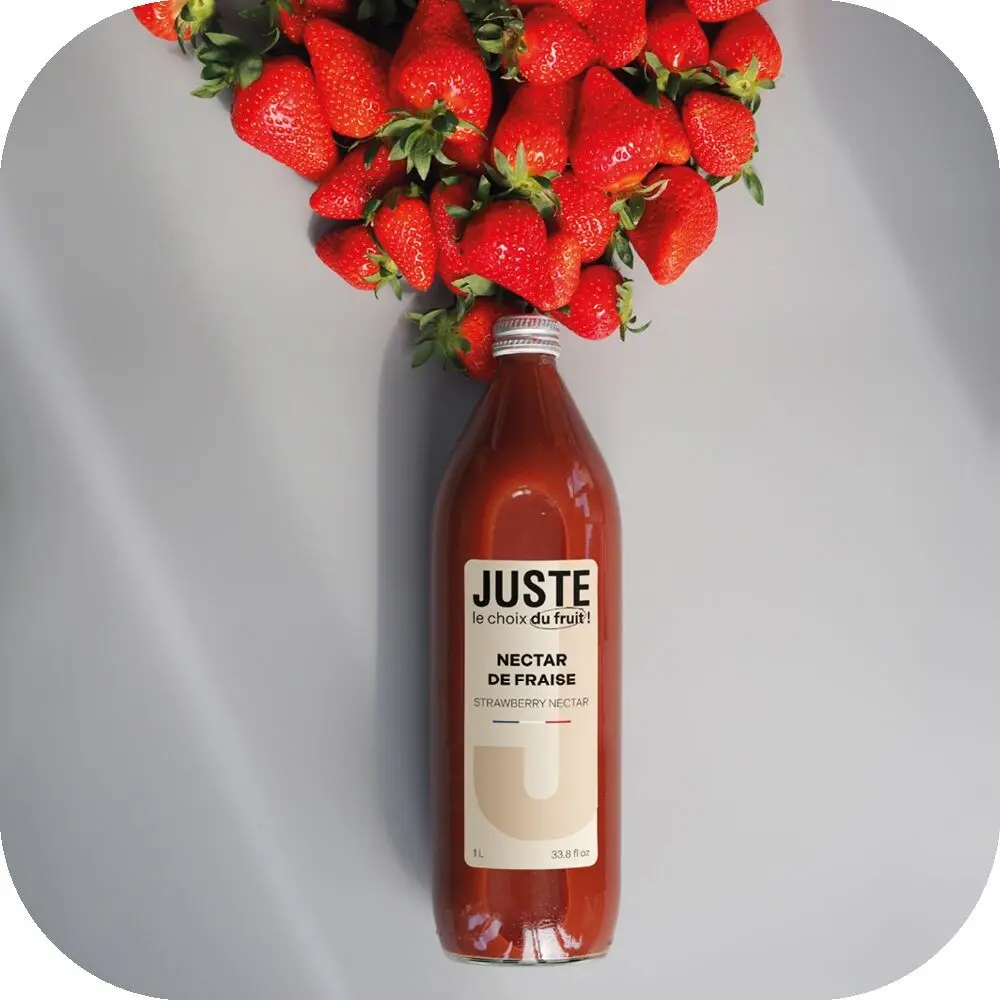 JUSTE LE CHOIX DU FRUIT - NECTAR FRAISE 1L X 6