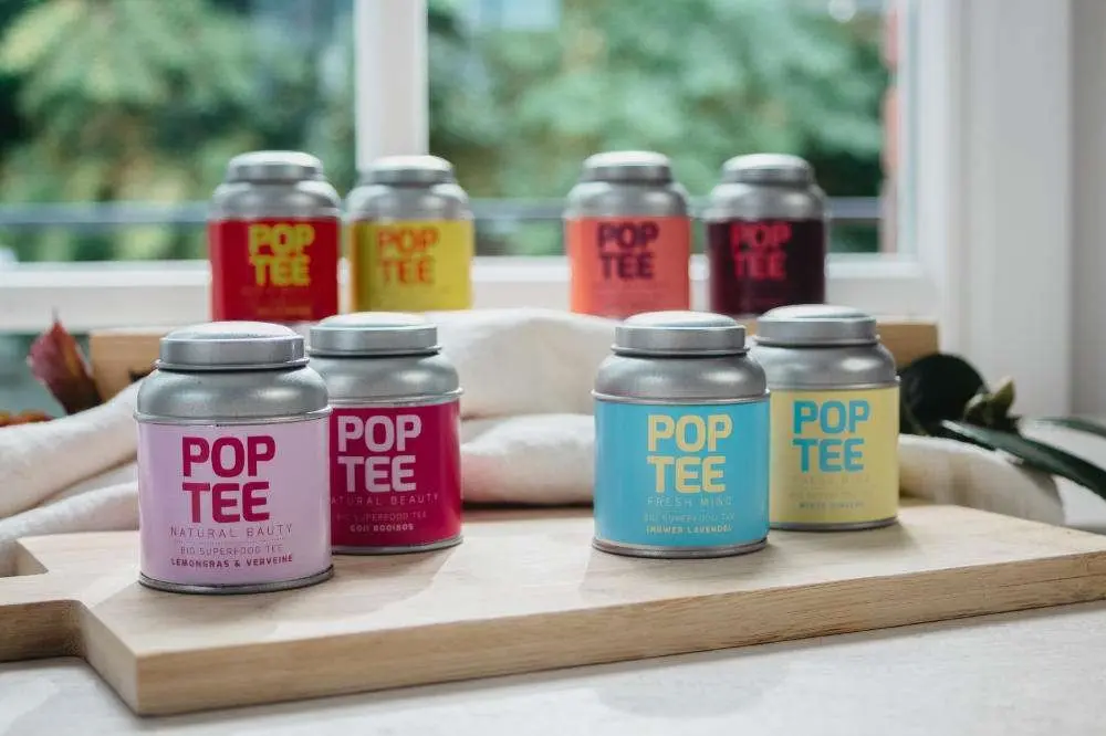 Set de iniciación de té POP: té superalimento orgánico con premio Red Dot Design Award