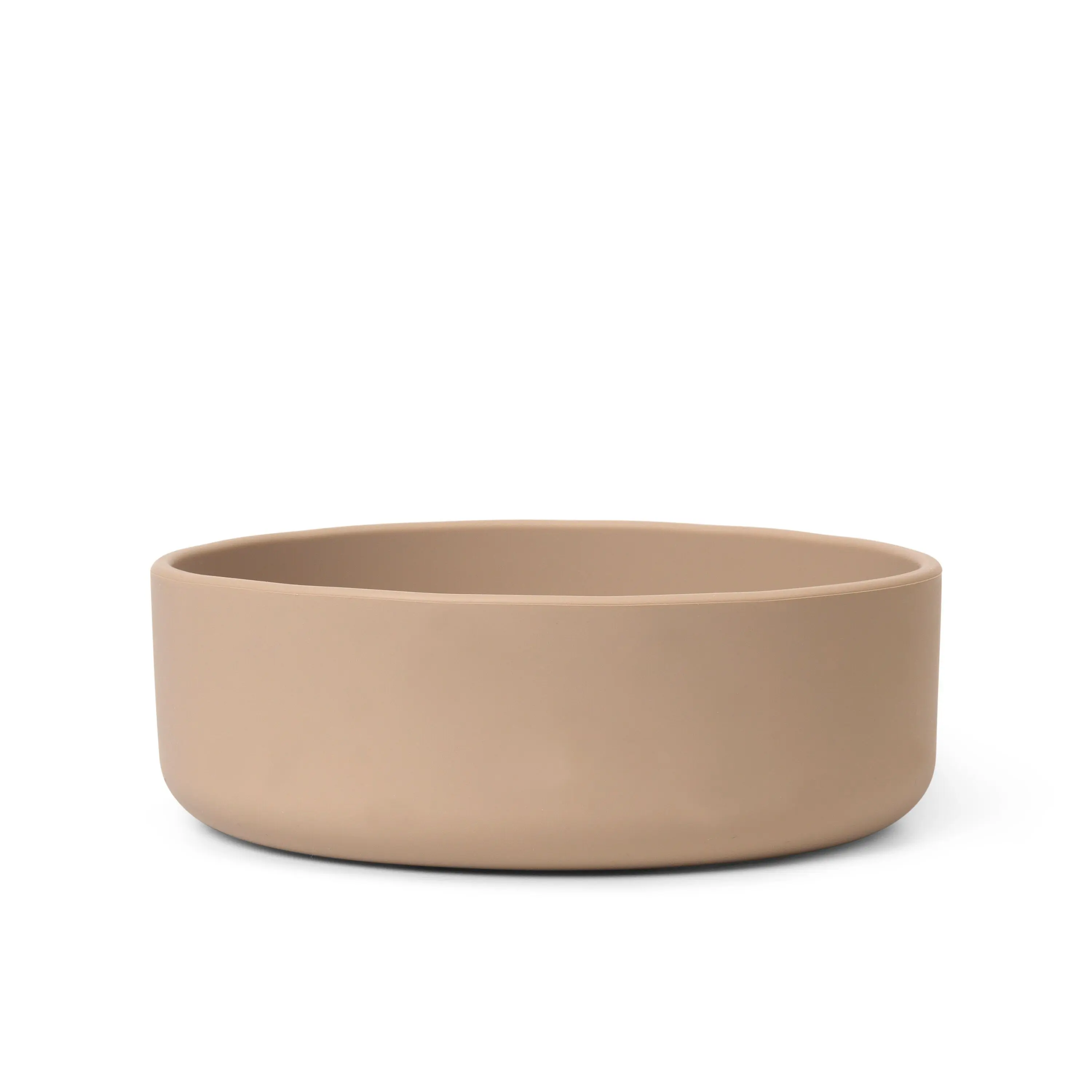 Dog food bowl Gray brown