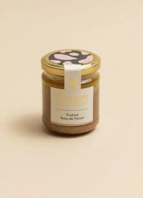 Pecan Praline 60% crunchy – 190g jar