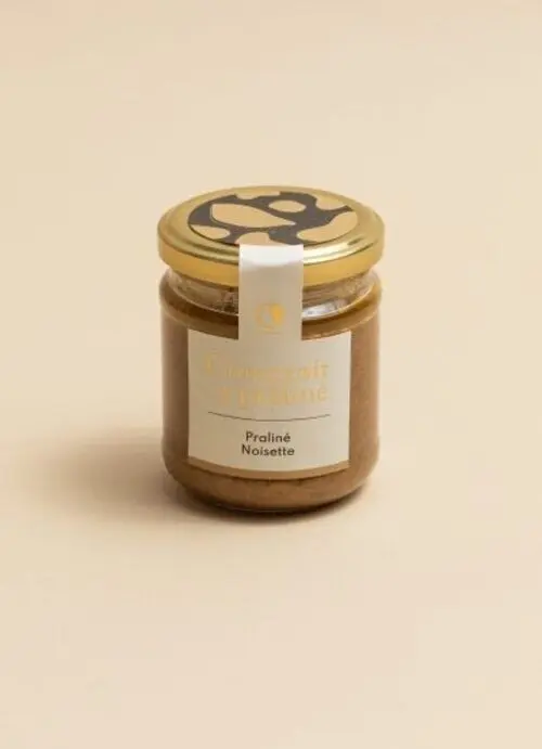 French Hazelnut Praline 60% – 190g jar