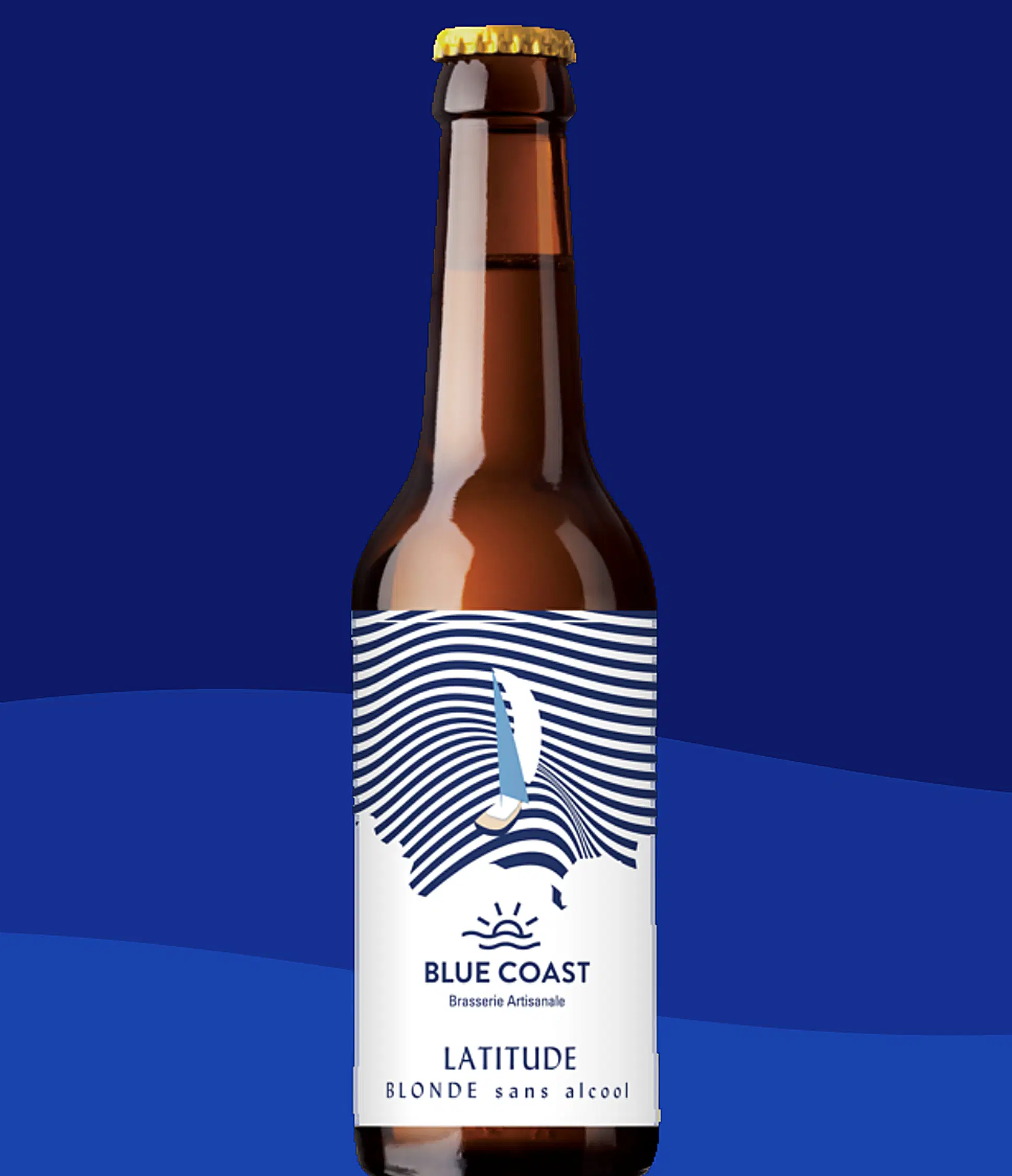 Handwerklich hergestelltes Bier - Alkoholfreies Blondes - 33-cl-Flasche - BIO