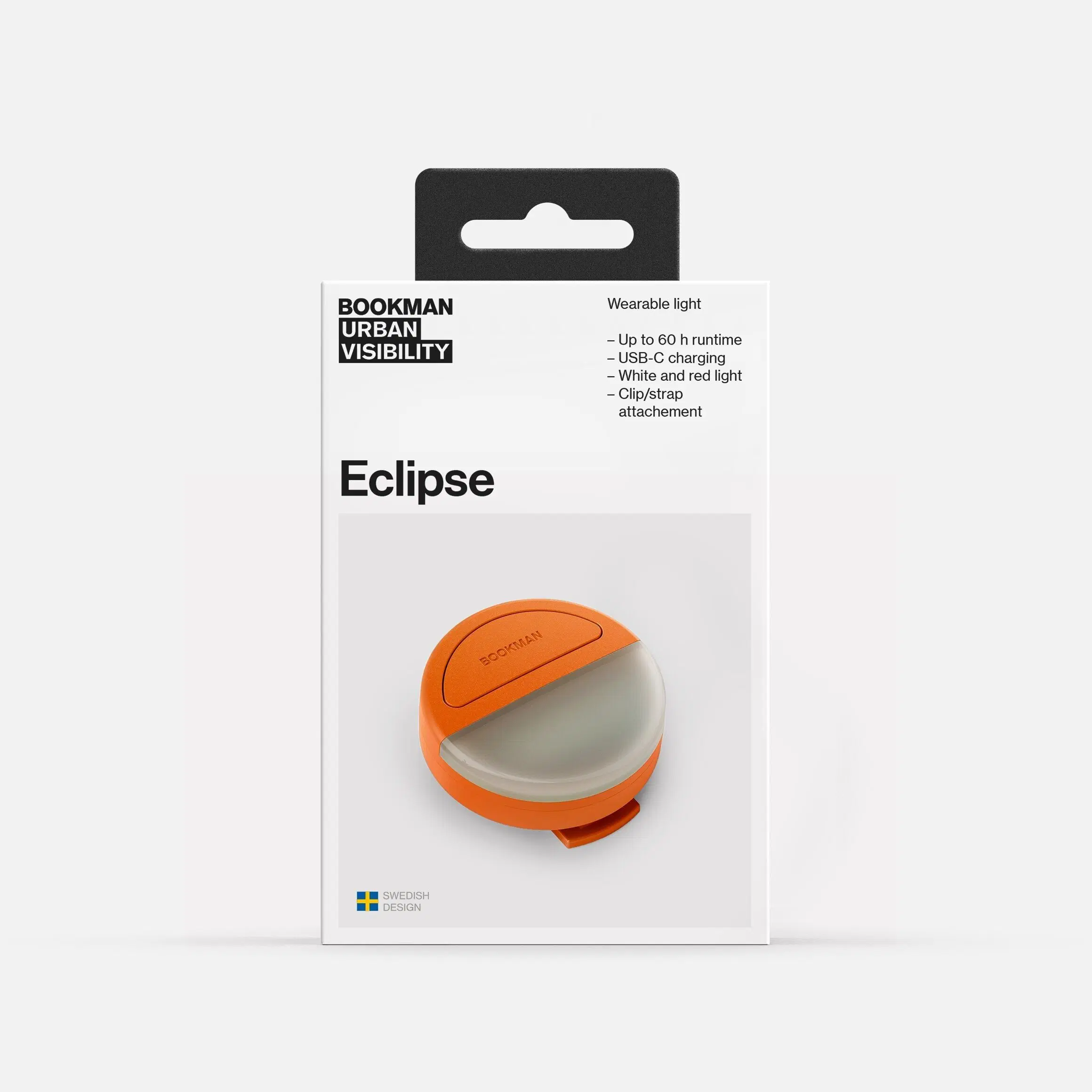 Eclipse Wearable Light - Orange